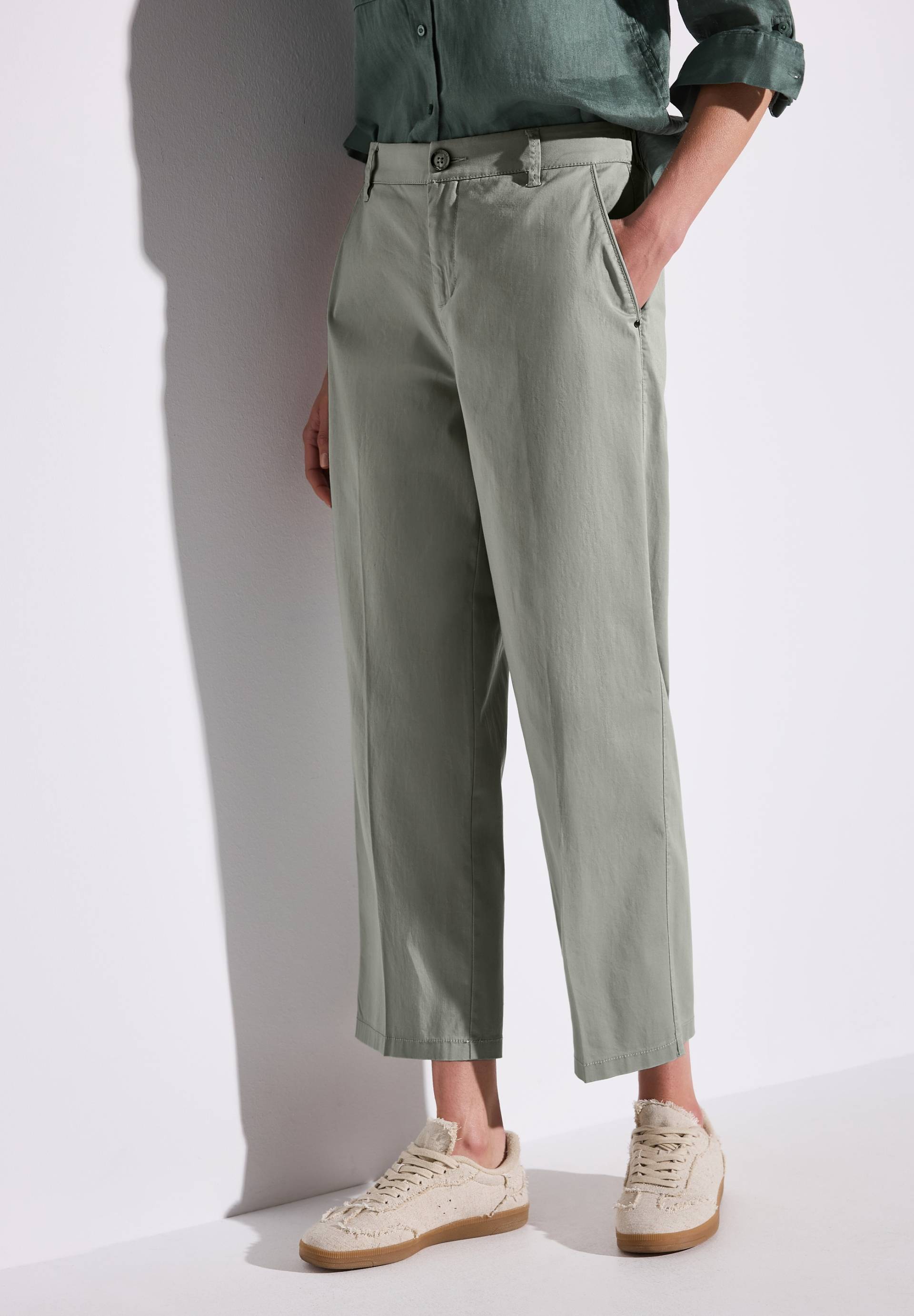 STREET ONE Chinohose, mit geradem Bein von STREET ONE