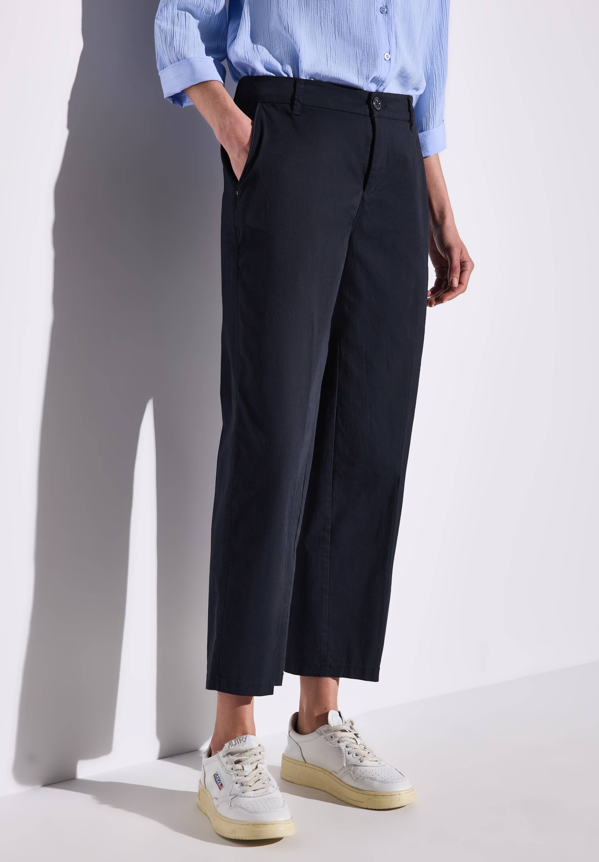 STREET ONE Chinohose, mit geradem Bein von STREET ONE