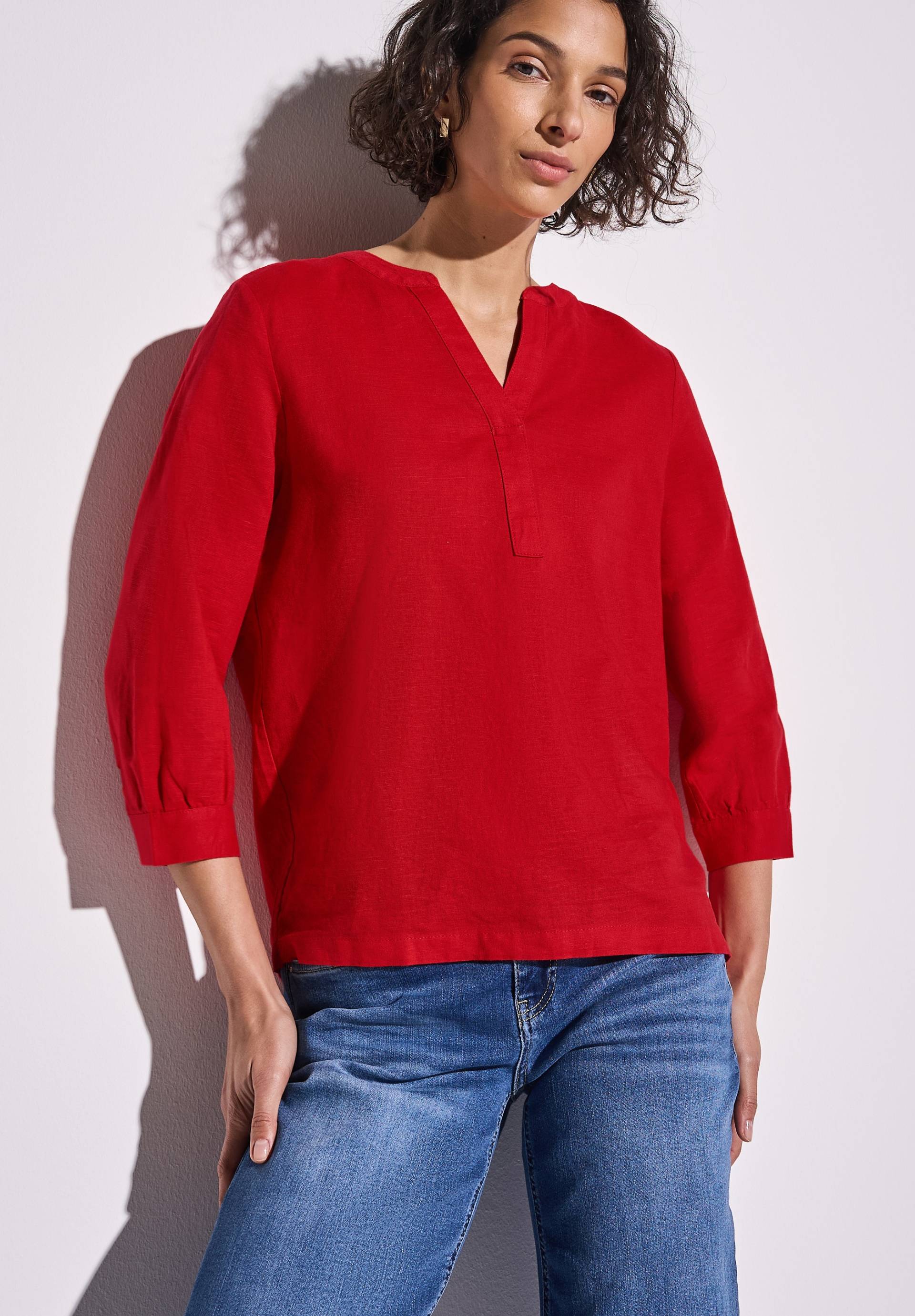 STREET ONE Klassische Bluse, mit 3/4-Ärmel STREET ONE Klassische Bluse, mit 3/4-Ärmel von STREET ONE