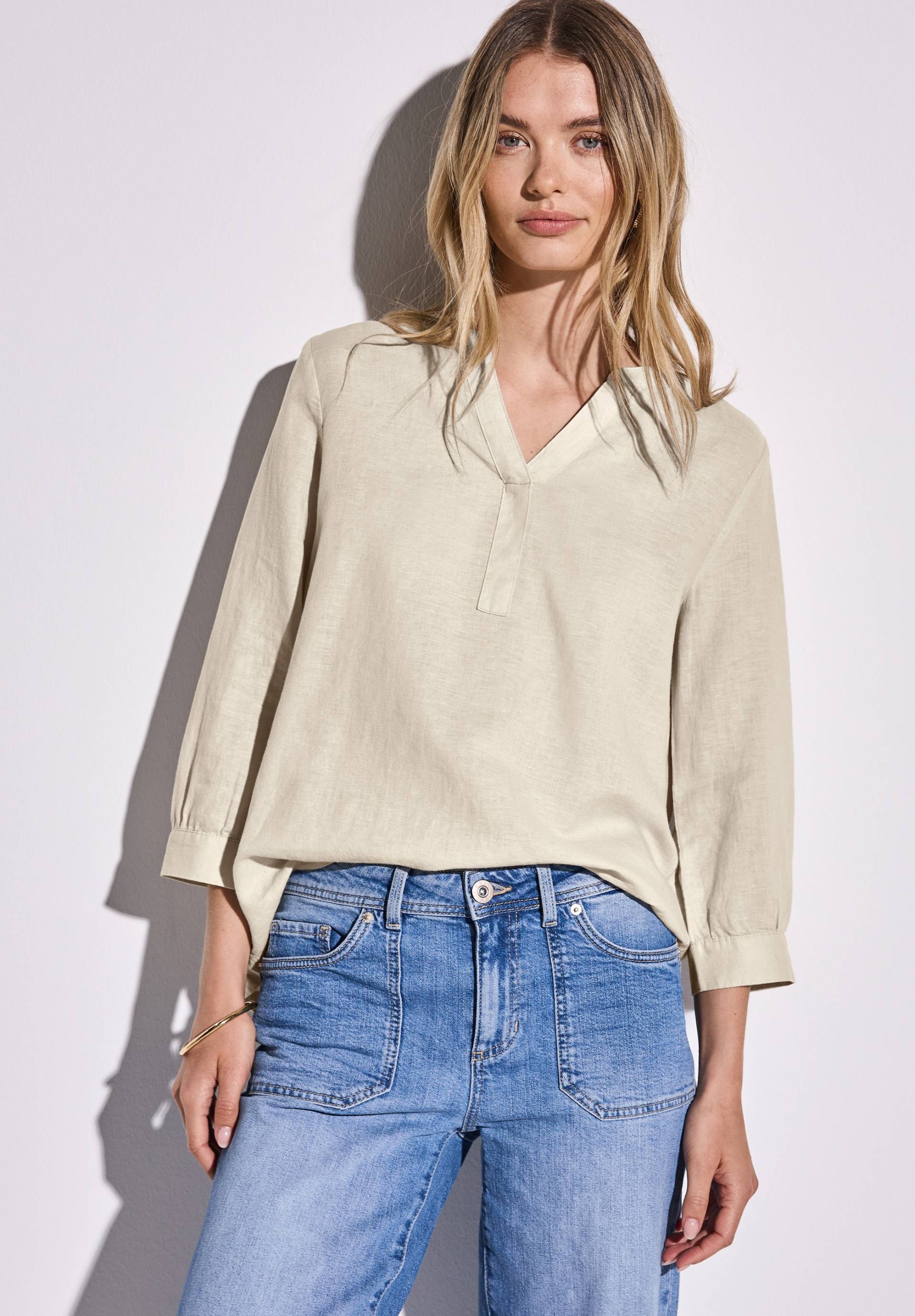 STREET ONE Klassische Bluse, mit 3/4-Ärmel STREET ONE Klassische Bluse, mit 3/4-Ärmel von STREET ONE