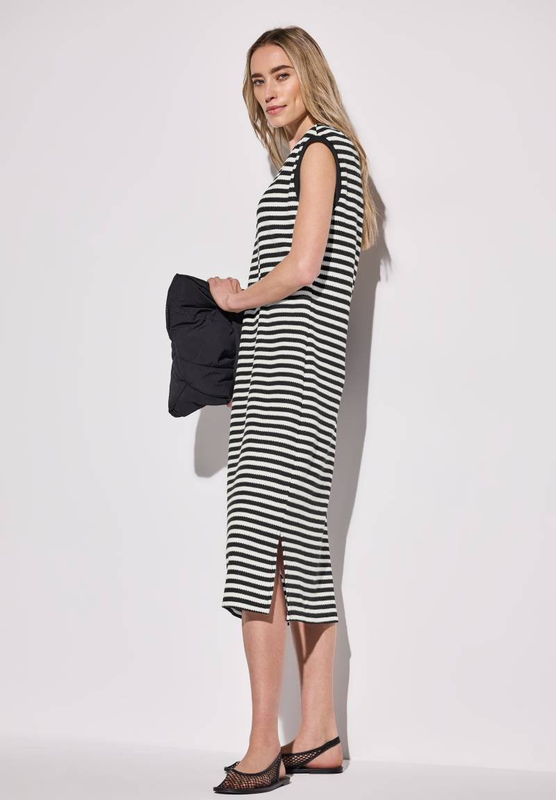 STREET ONE Midikleid, mit Streifenmuster von STREET ONE
