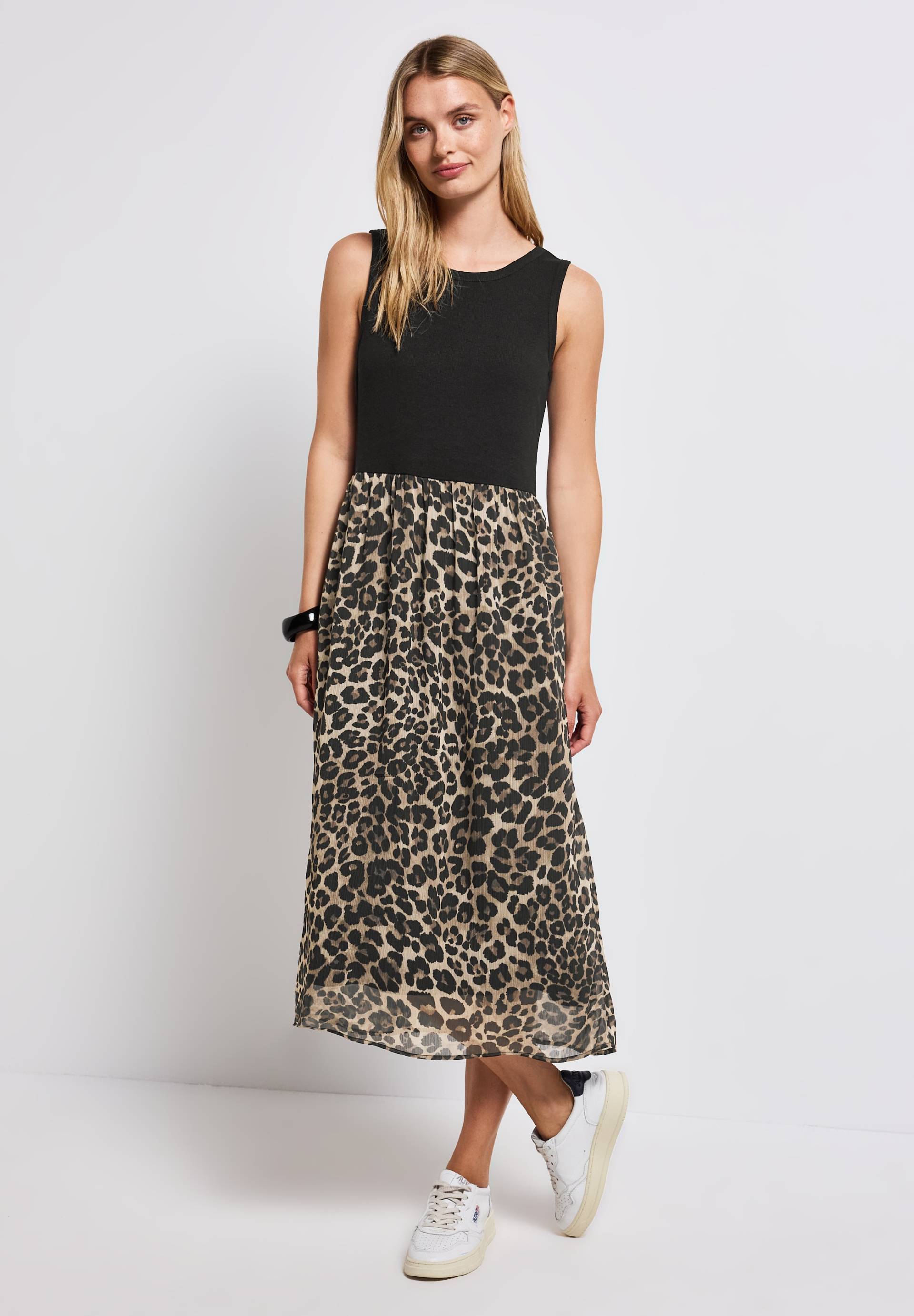 STREET ONE Midikleid, mit animal Print von STREET ONE