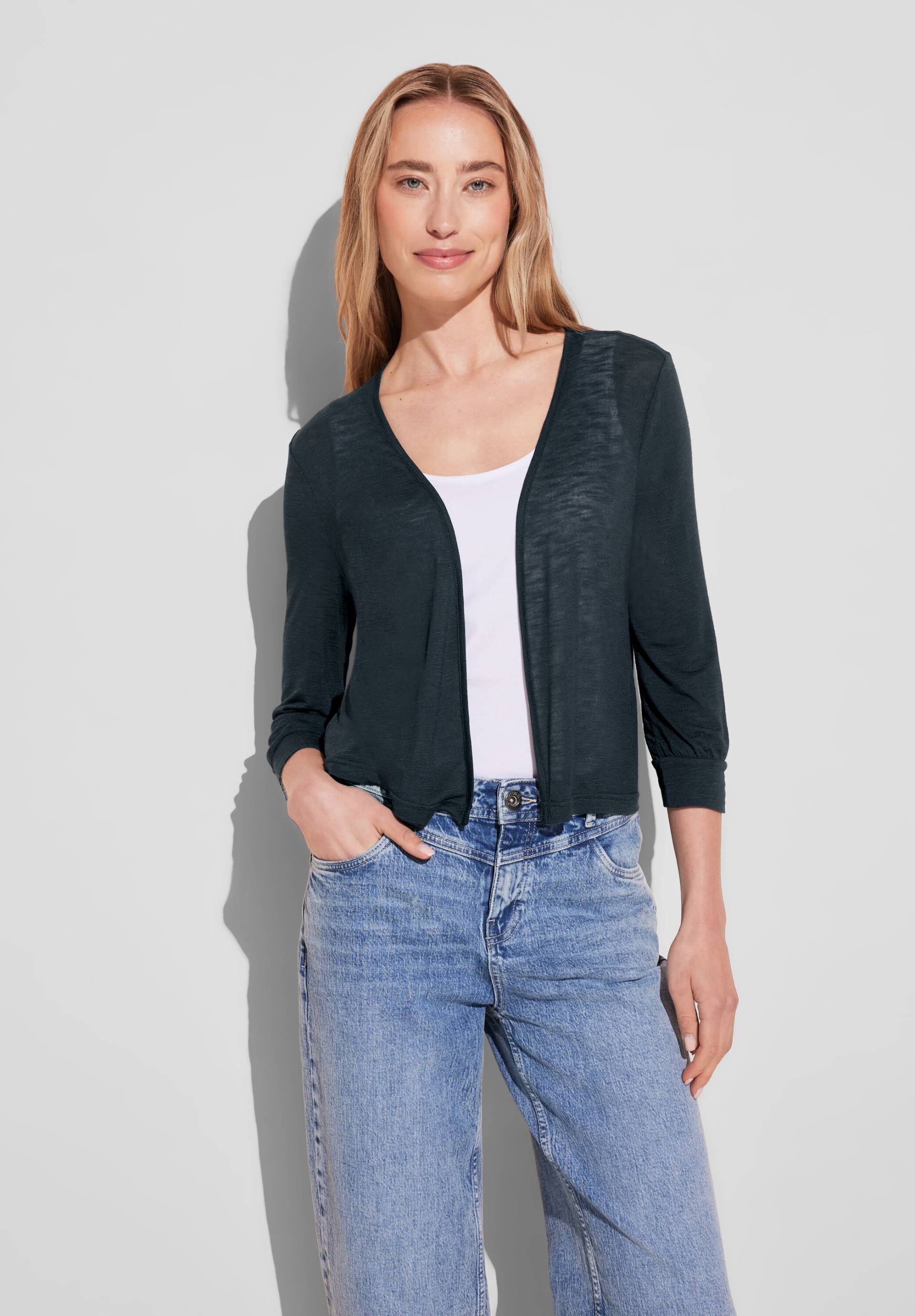 STREET ONE Shirtjacke »Style Suse«, in Flammgarn-Optik STREET ONE Shirtjacke »Style Suse«, in Flammgarn-Optik von STREET ONE
