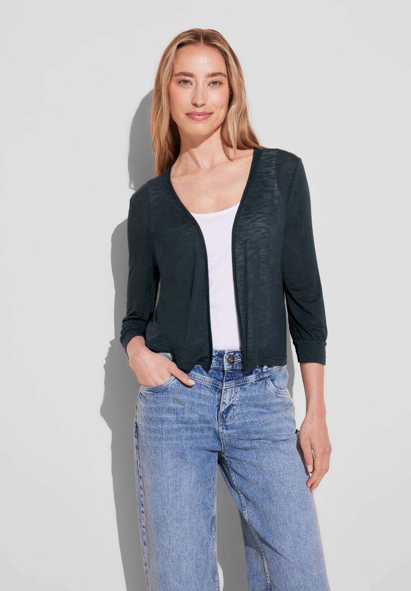 STREET ONE Shirtjacke »Style Suse«, in Flammgarn-Optik von STREET ONE