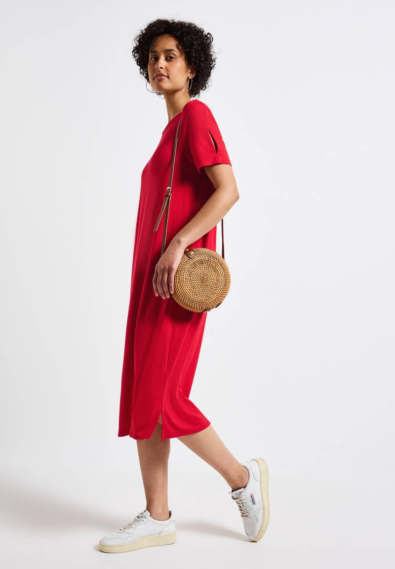 STREET ONE Shirtkleid, mit Schlitzdetail von STREET ONE