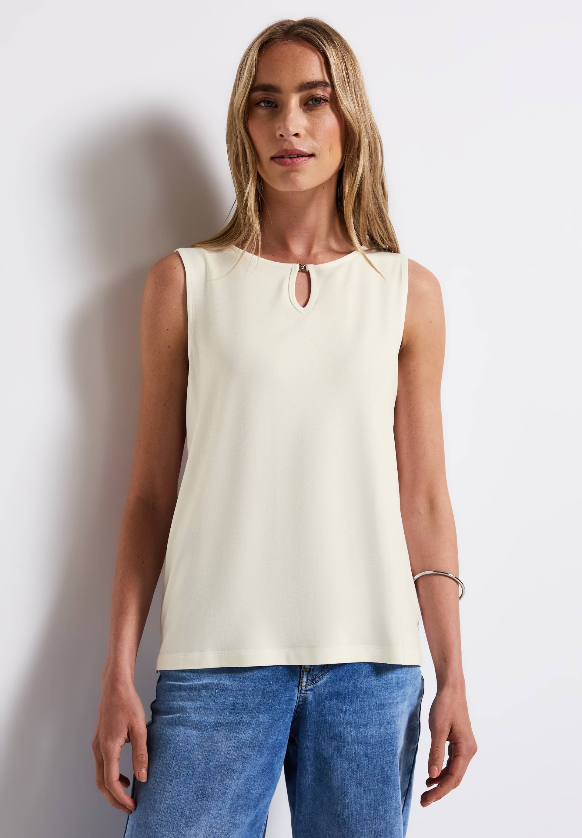 STREET ONE Shirttop, mit Cut-Out von STREET ONE