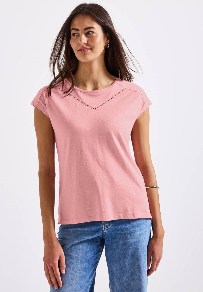 STREET ONE Shirttop, mit Deko-Tape von STREET ONE