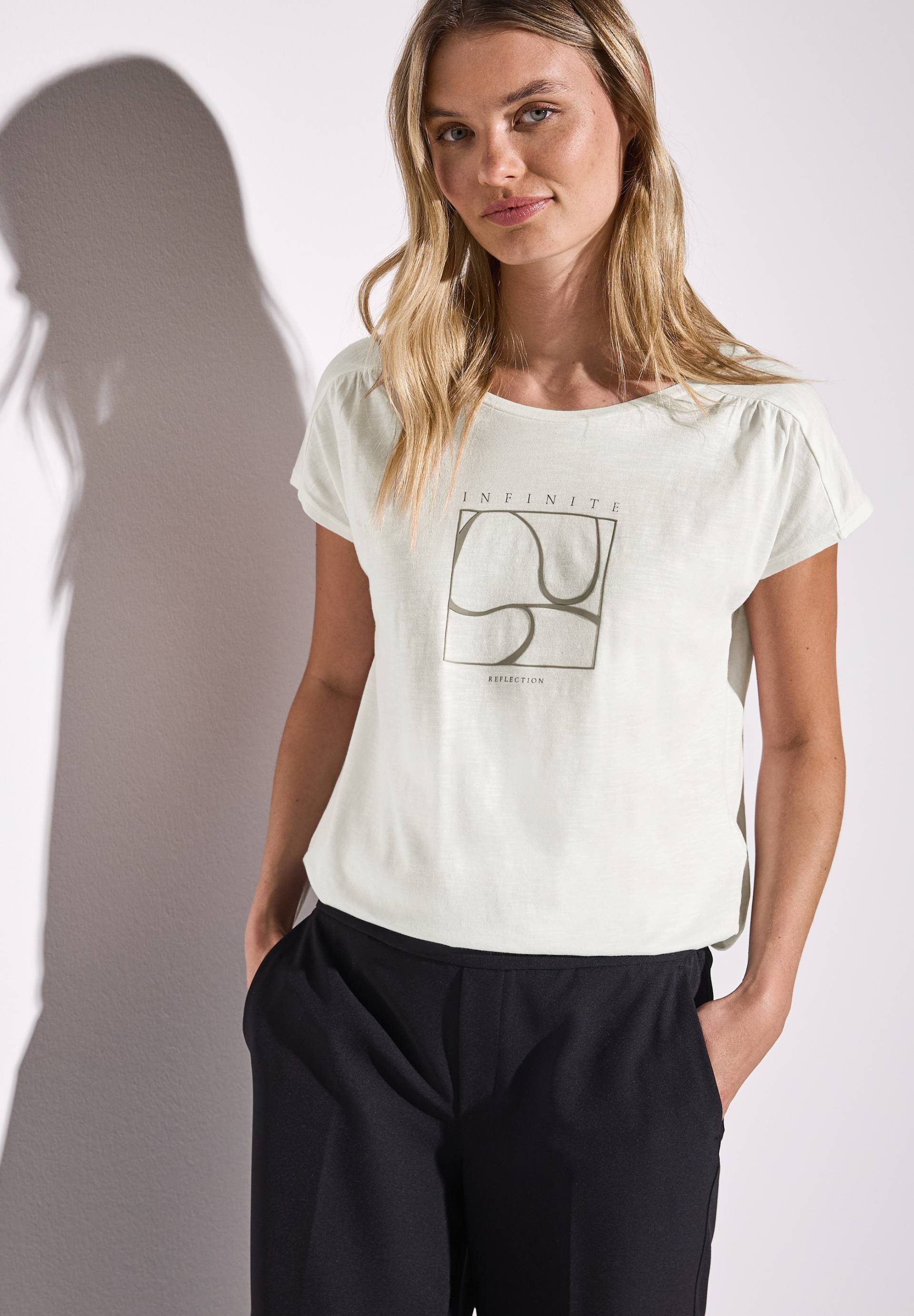 STREET ONE Shirttop, mit Print STREET ONE Shirttop, mit Print von STREET ONE
