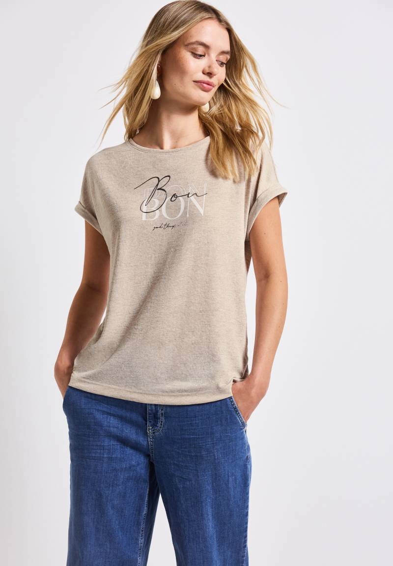 STREET ONE Shirttop, mit Print von STREET ONE