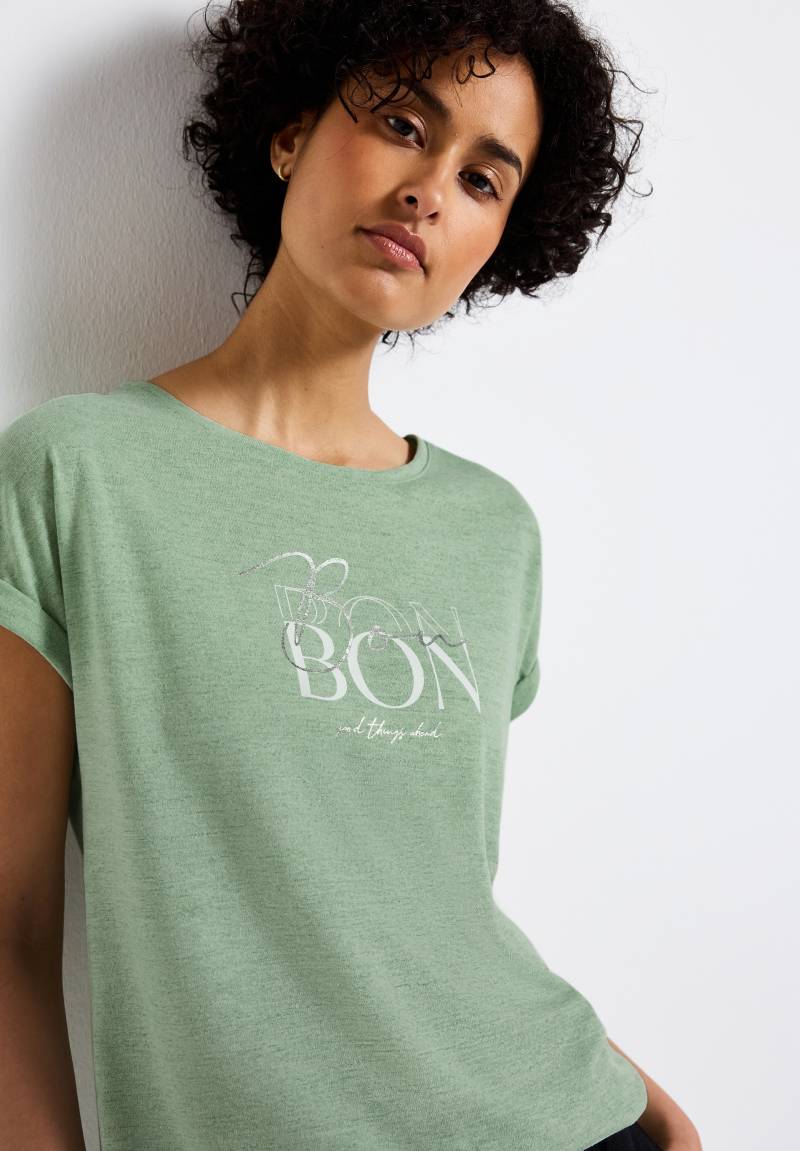 STREET ONE Shirttop, mit Print von STREET ONE