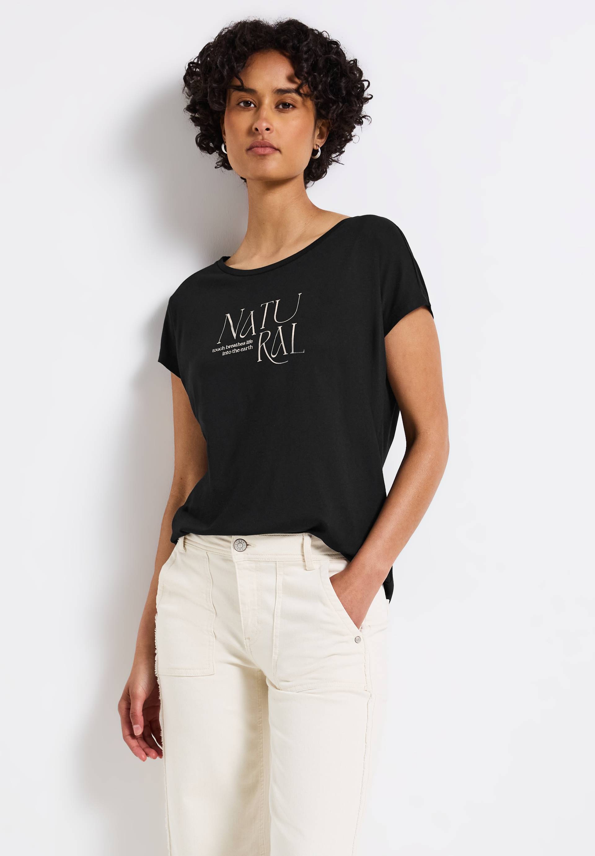STREET ONE Shirttop, mit Schriftzug von STREET ONE
