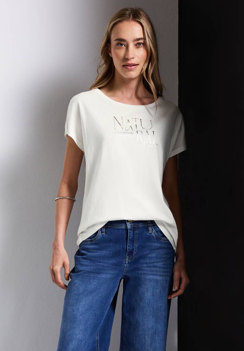 STREET ONE Shirttop, mit Schriftzug von STREET ONE
