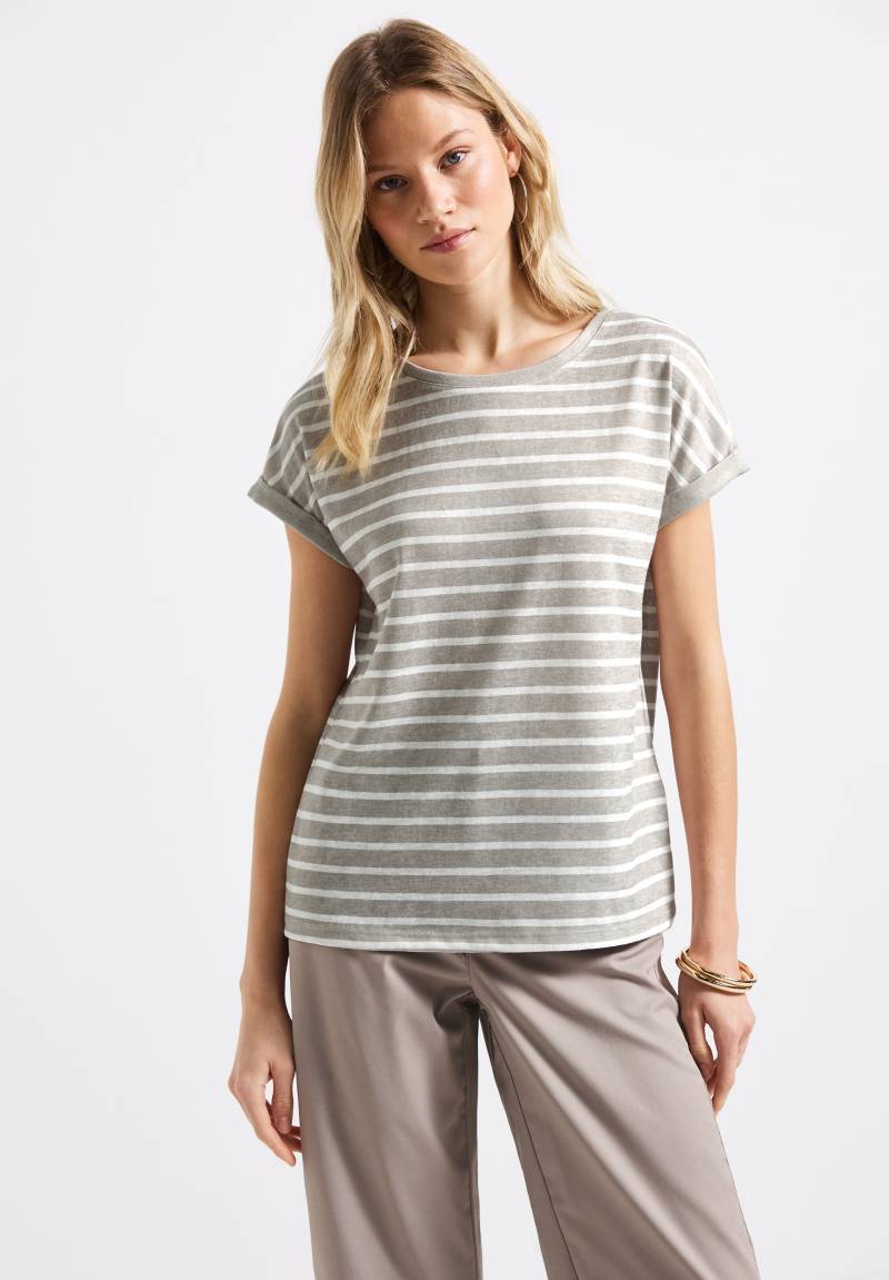 STREET ONE Shirttop, mit Streifenmuster von STREET ONE