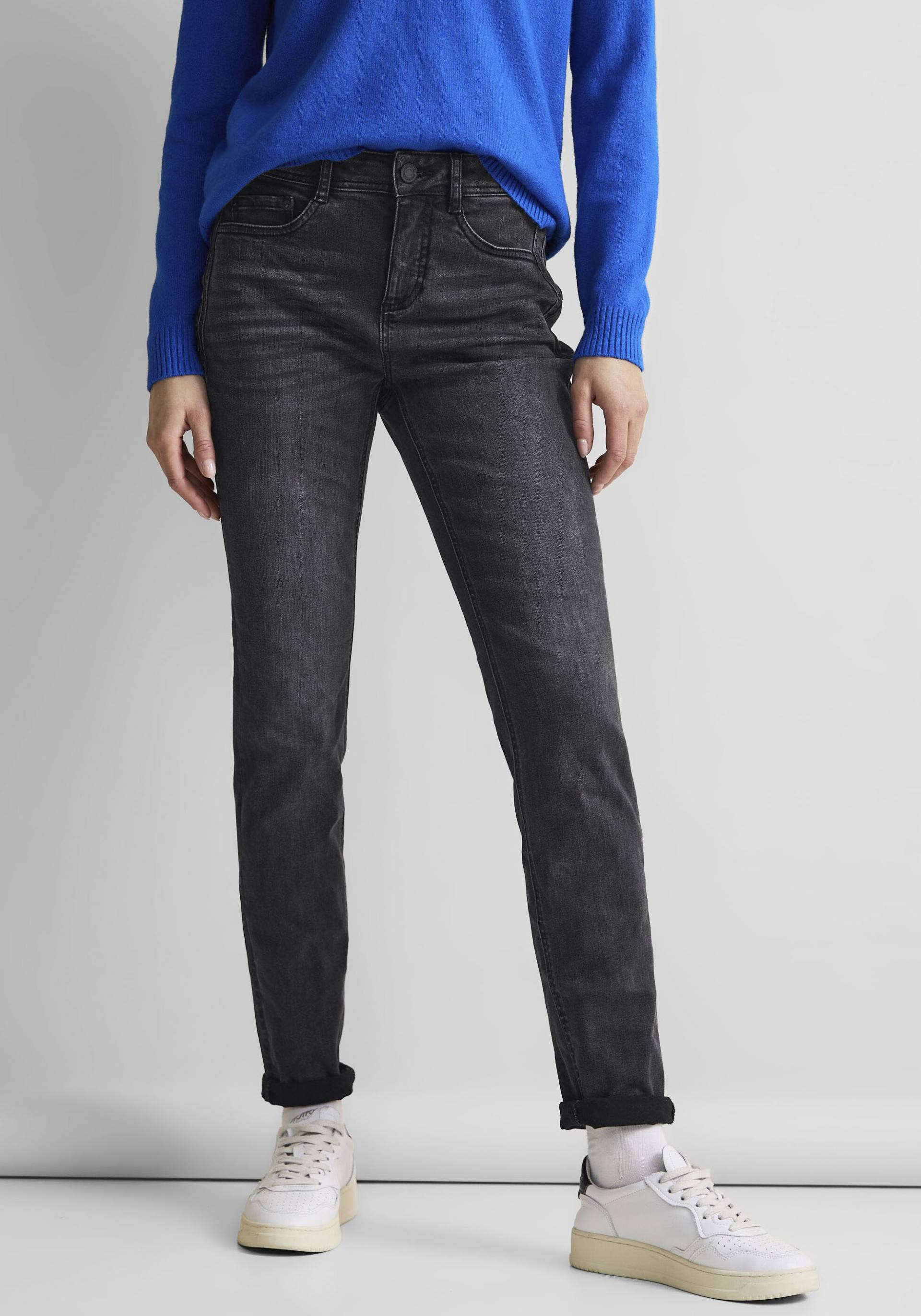 STREET ONE Slim-fit-Jeans, im Fünf-Pocket-Stil STREET ONE Slim-fit-Jeans, im Fünf-Pocket-Stil von STREET ONE