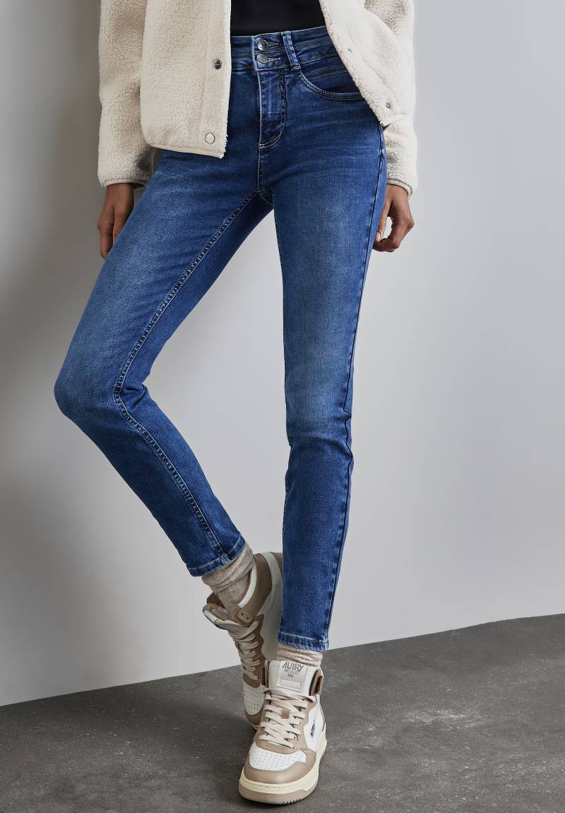 STREET ONE Slim-fit-Jeans »Style YORK«, 5-Pocket-Style mit Stretch von STREET ONE