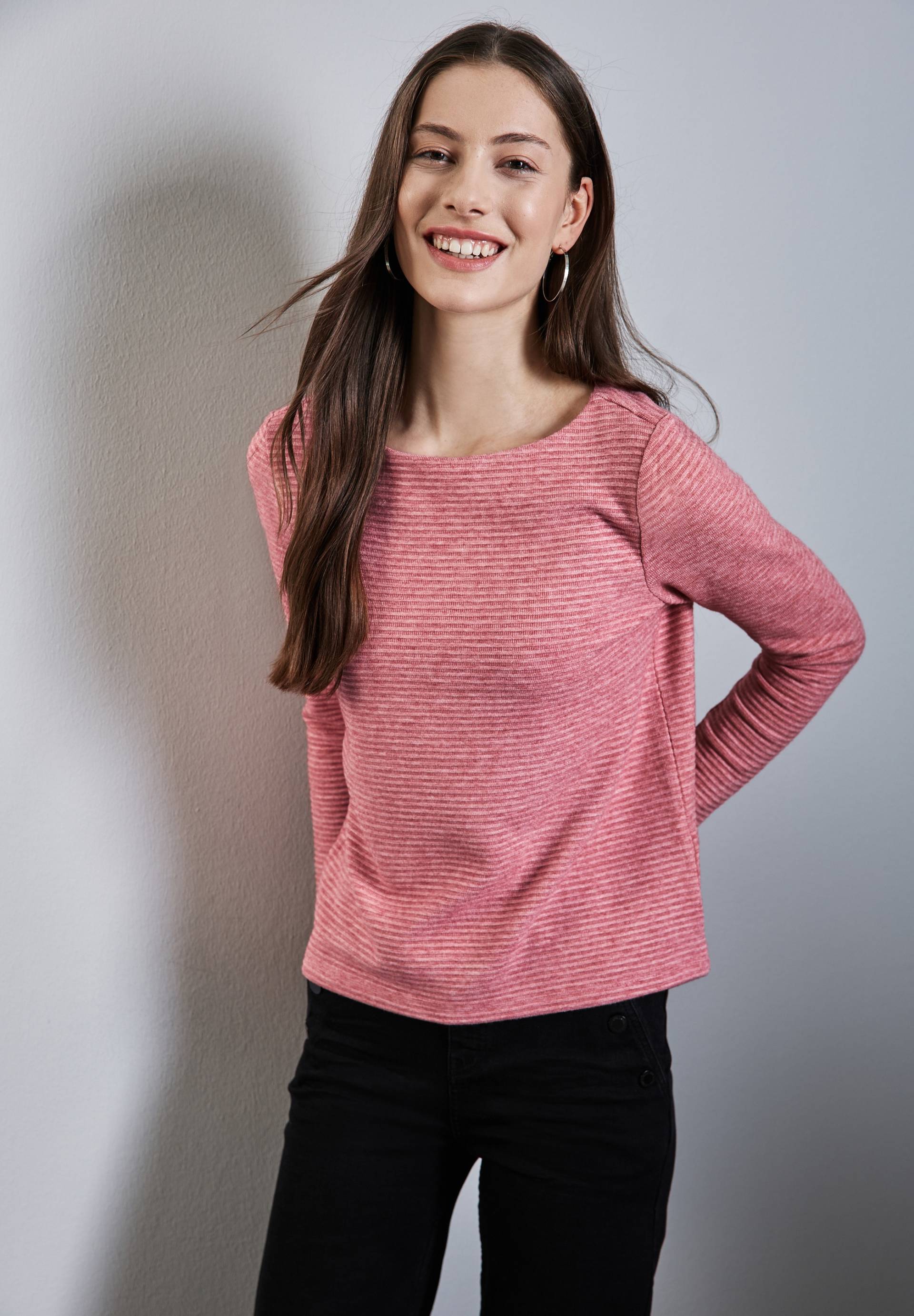 STREET ONE Strickpullover, mit Struktur STREET ONE Strickpullover, mit Struktur von STREET ONE
