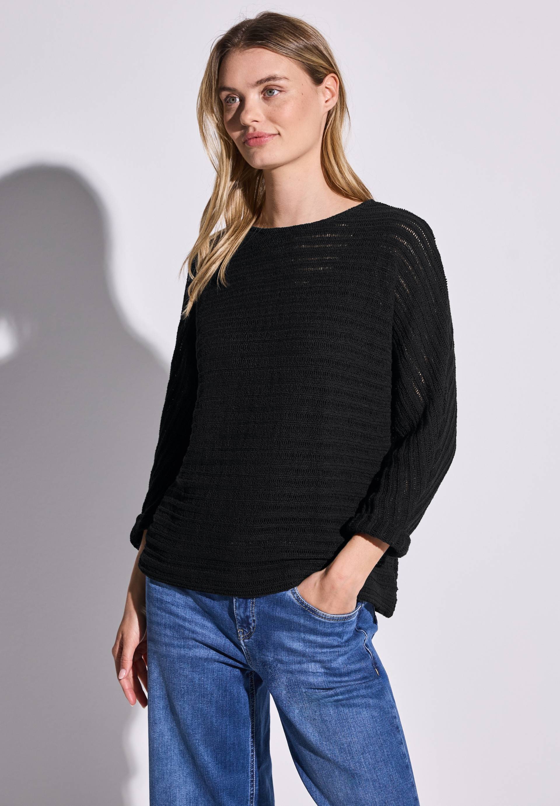 STREET ONE Strickpullover, mit U-Boot-Ausschnitt STREET ONE Strickpullover, mit U-Boot-Ausschnitt von STREET ONE
