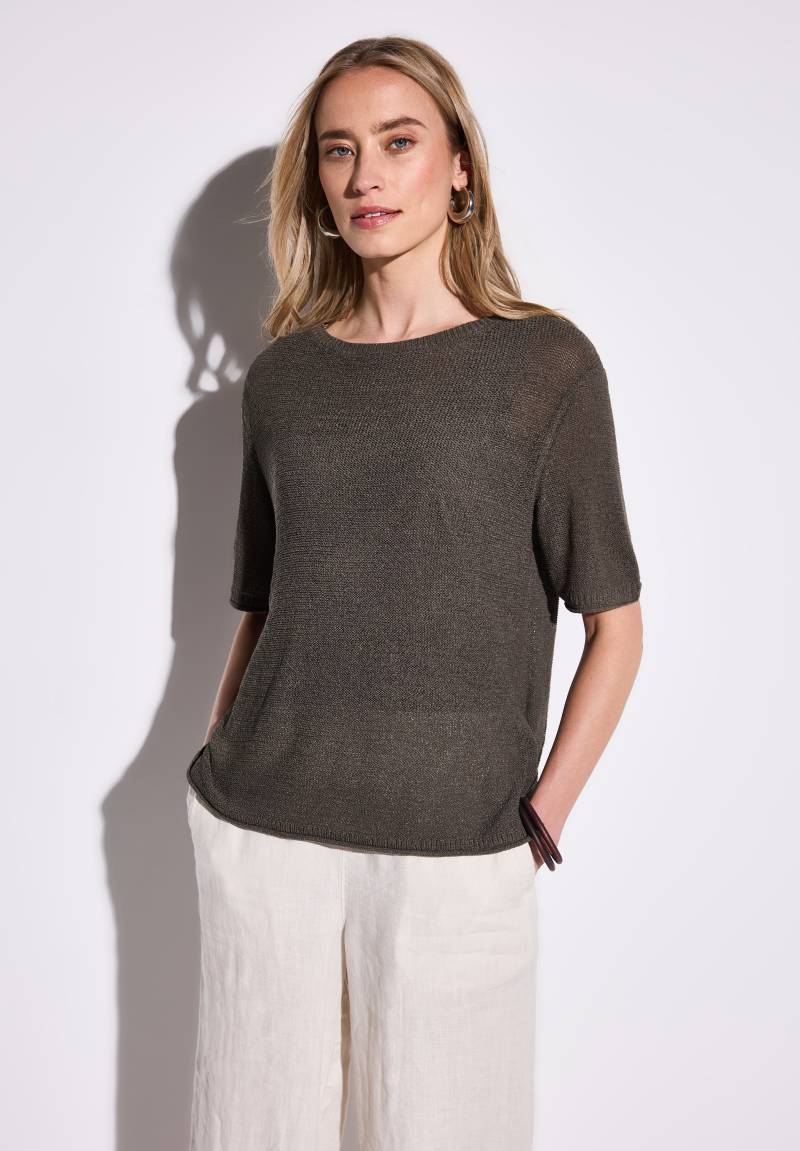 STREET ONE Strickpullover, mit seitlichen Schlitzen von STREET ONE