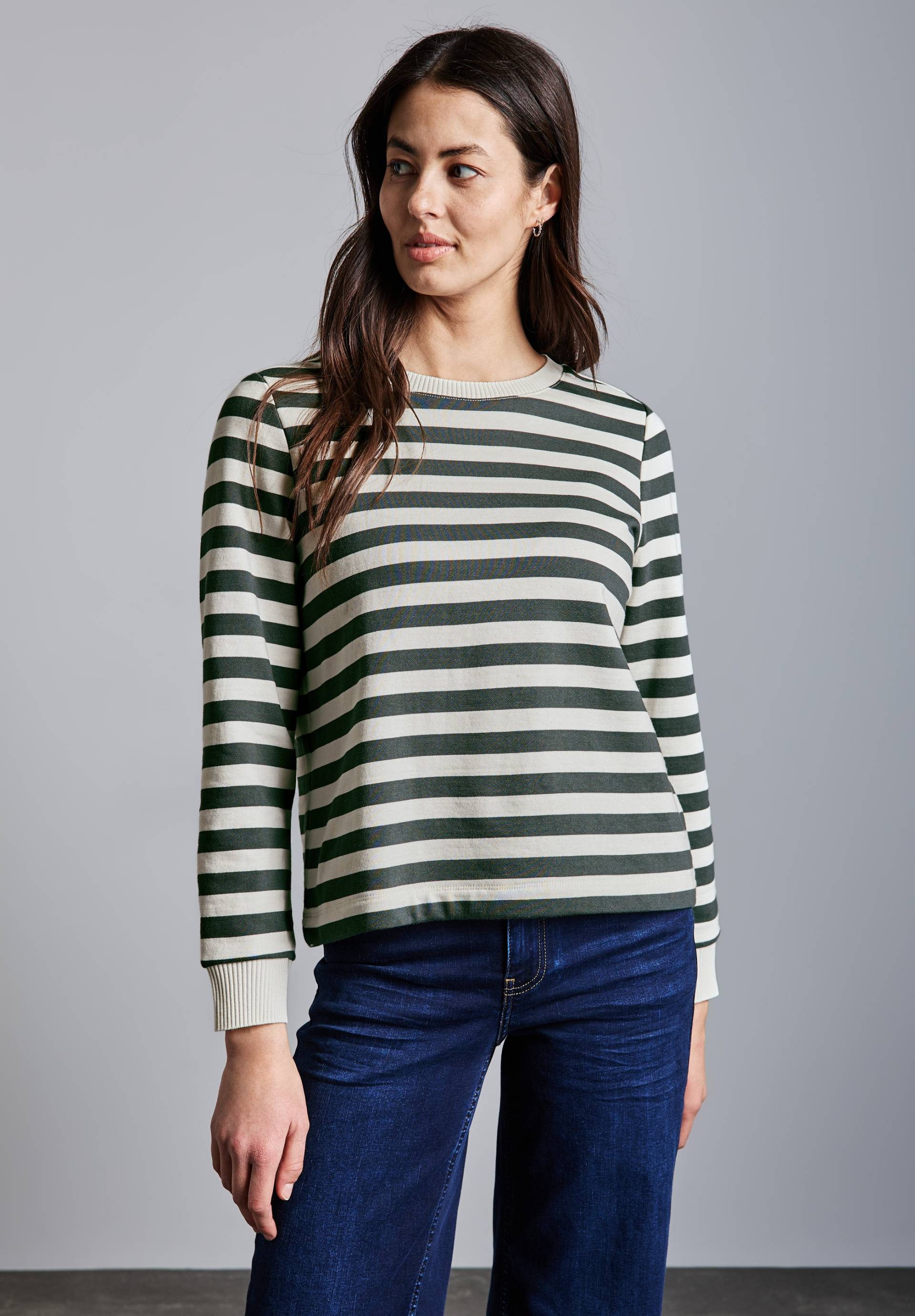STREET ONE Sweater, im Streifen-Look STREET ONE Sweater, im Streifen-Look von STREET ONE