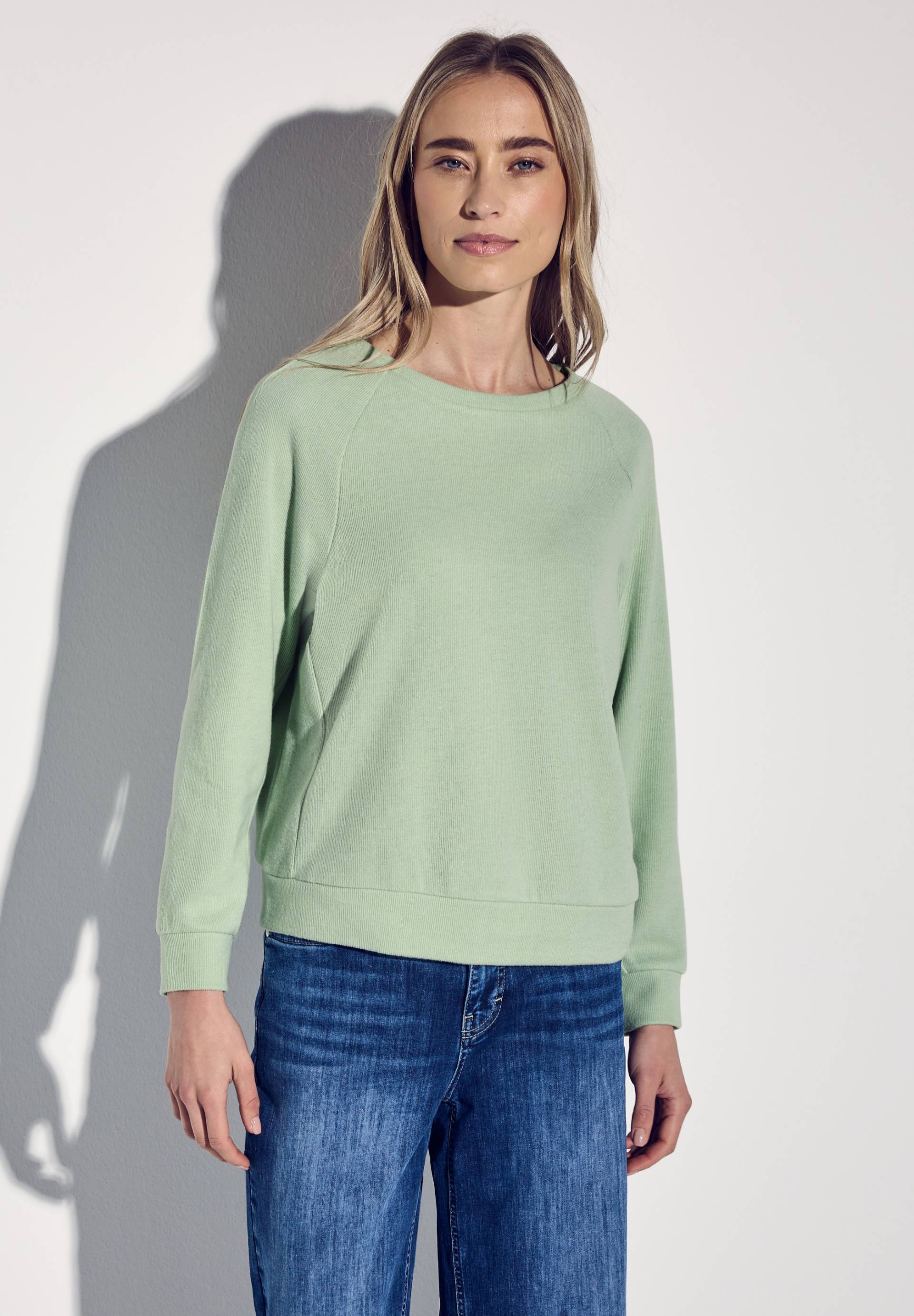 STREET ONE Sweater, mit U-Boot-Ausschnitt und in feiner Struktur-Optik STREET ONE Sweater, mit U-Boot-Ausschnitt und in feiner Struktur-Optik von STREET ONE