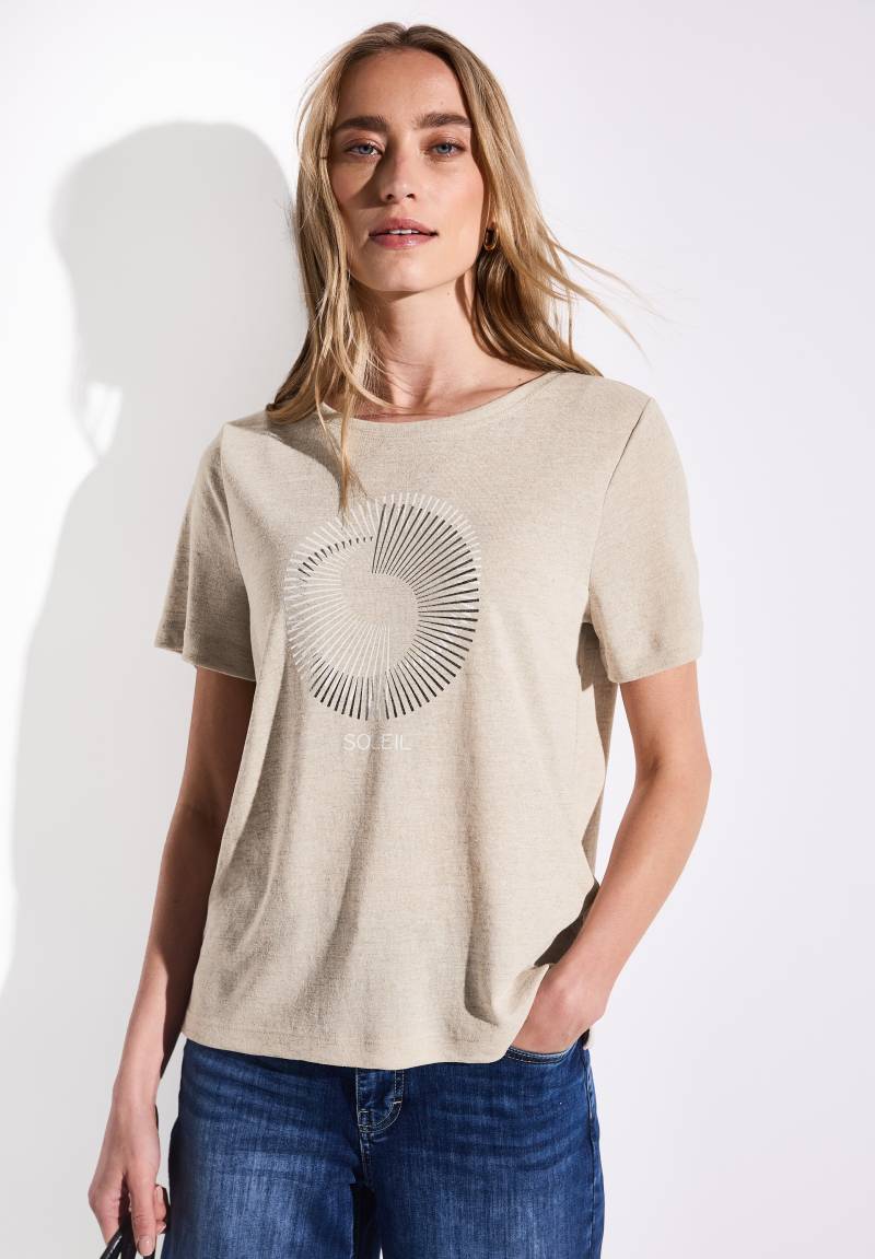STREET ONE T-Shirt, mit Folien-Print von STREET ONE