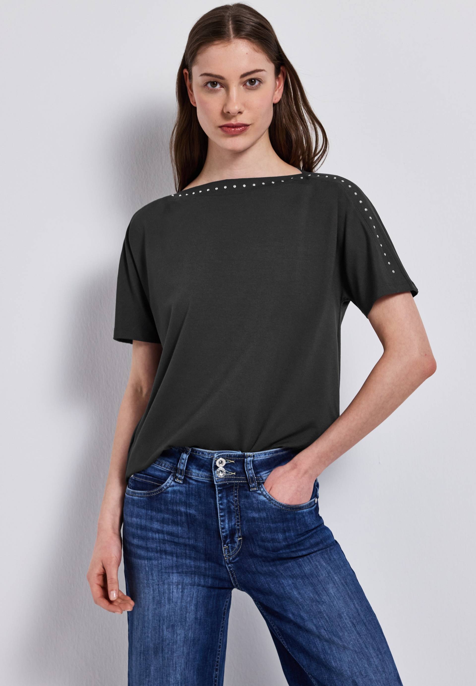 STREET ONE T-Shirt, mit Nieten von STREET ONE