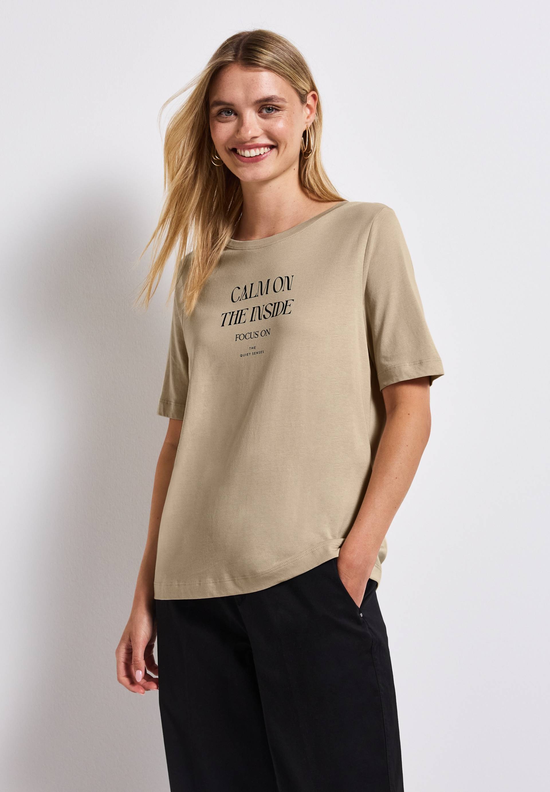 STREET ONE T-Shirt, mit Schriftzug STREET ONE T-Shirt, mit Schriftzug von STREET ONE
