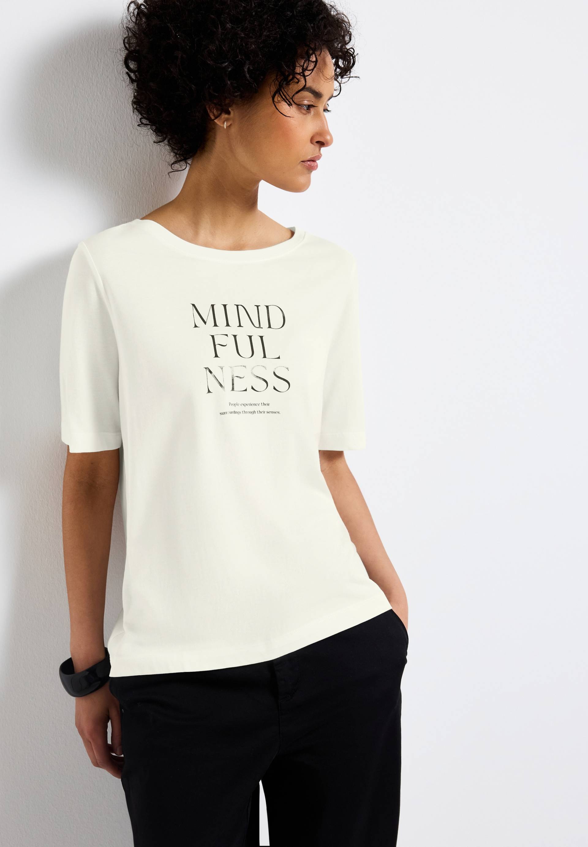 STREET ONE T-Shirt, mit Schriftzug STREET ONE T-Shirt, mit Schriftzug von STREET ONE