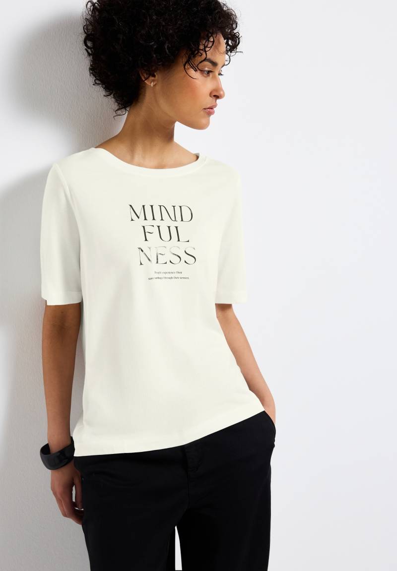 STREET ONE T-Shirt, mit Schriftzug von STREET ONE