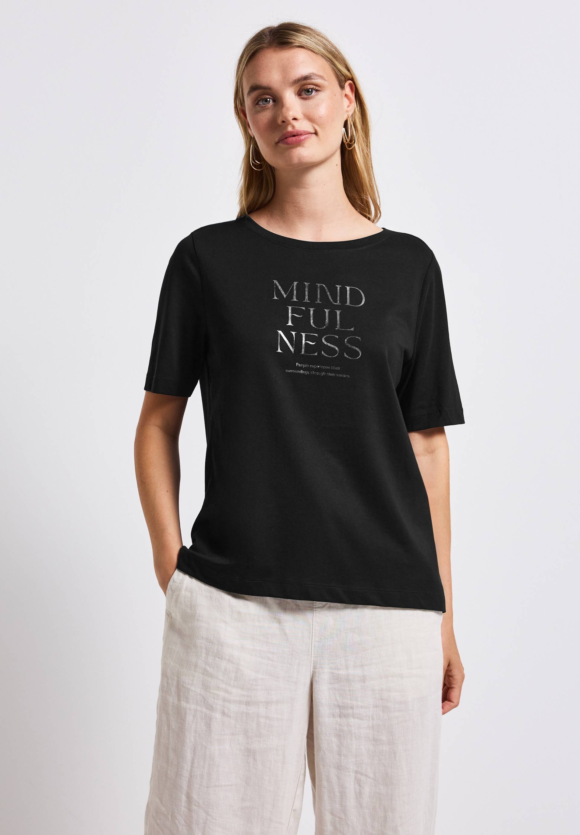 STREET ONE T-Shirt, mit Schriftzug STREET ONE T-Shirt, mit Schriftzug von STREET ONE