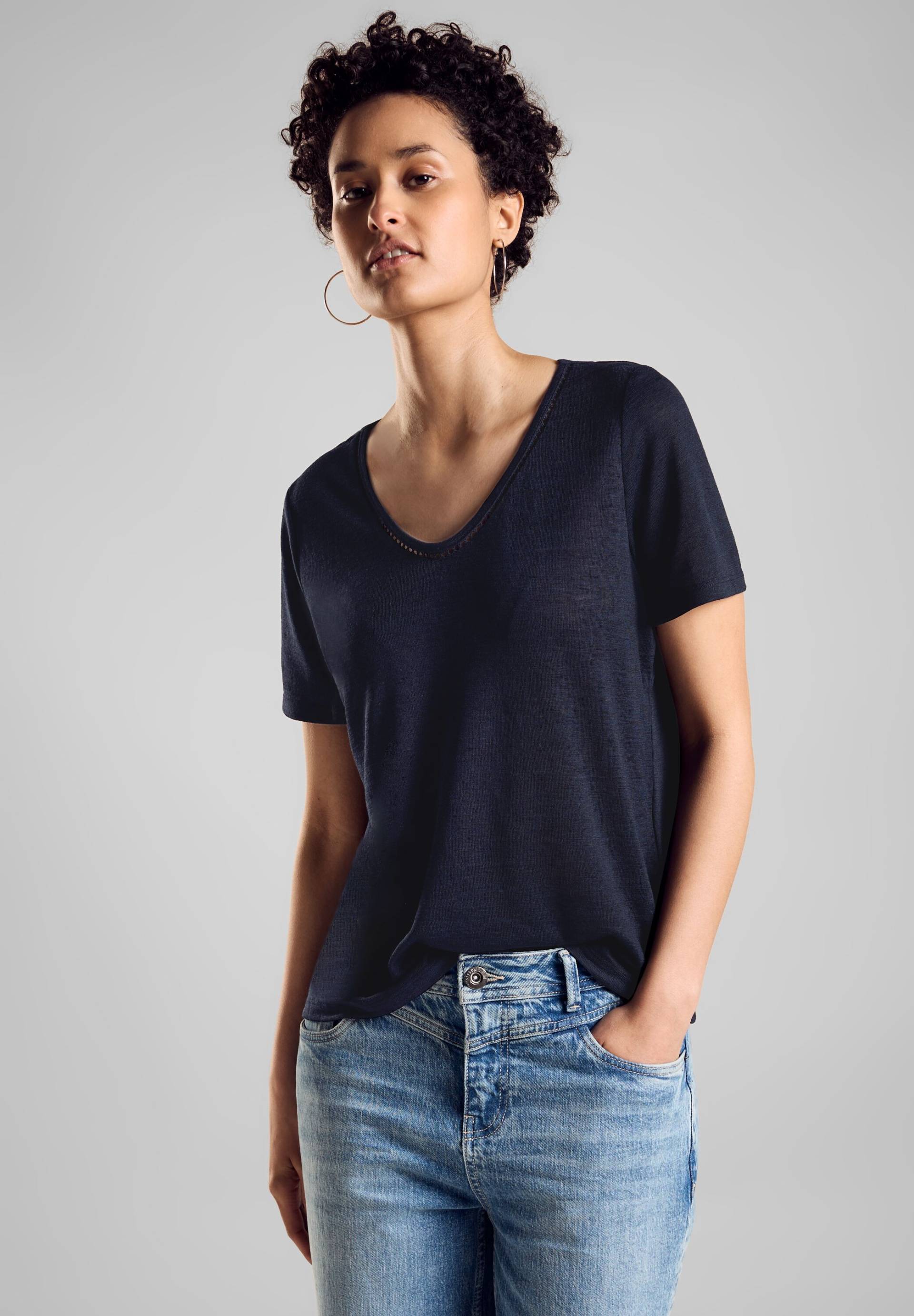 STREET ONE T-Shirt, mit Viskose STREET ONE T-Shirt, mit Viskose von STREET ONE