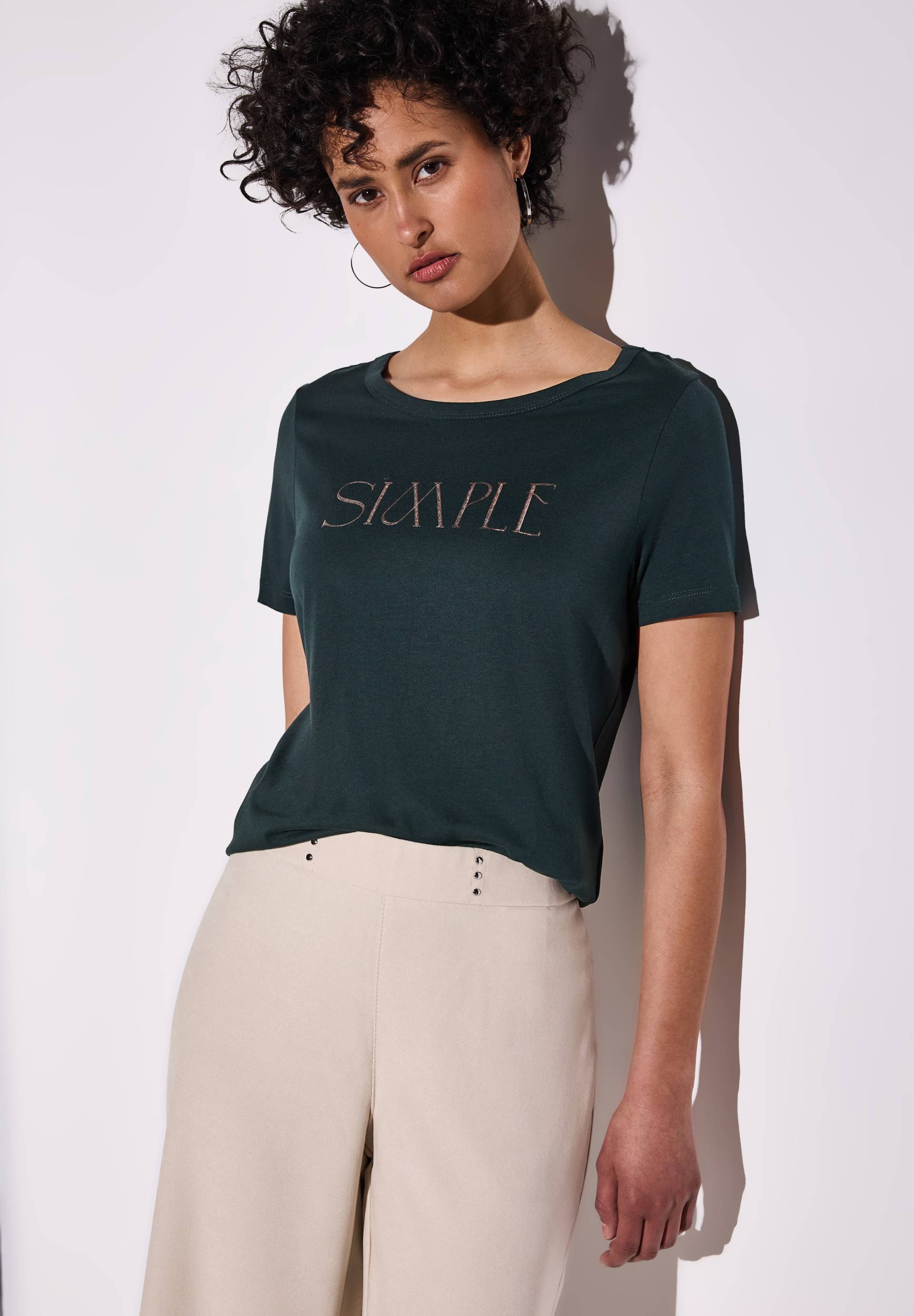 STREET ONE T-Shirt, mit Wording-Print STREET ONE T-Shirt, mit Wording-Print von STREET ONE