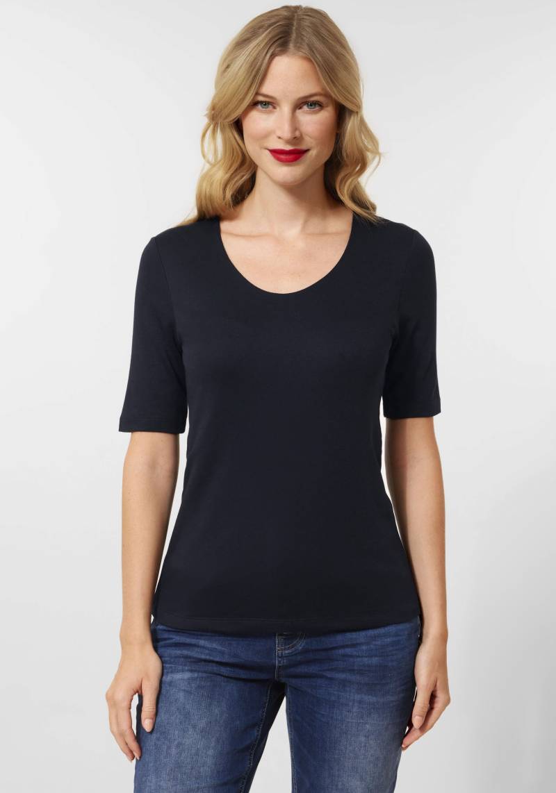 STREET ONE T-Shirt »Style Palmira«, im Basic-Style von STREET ONE