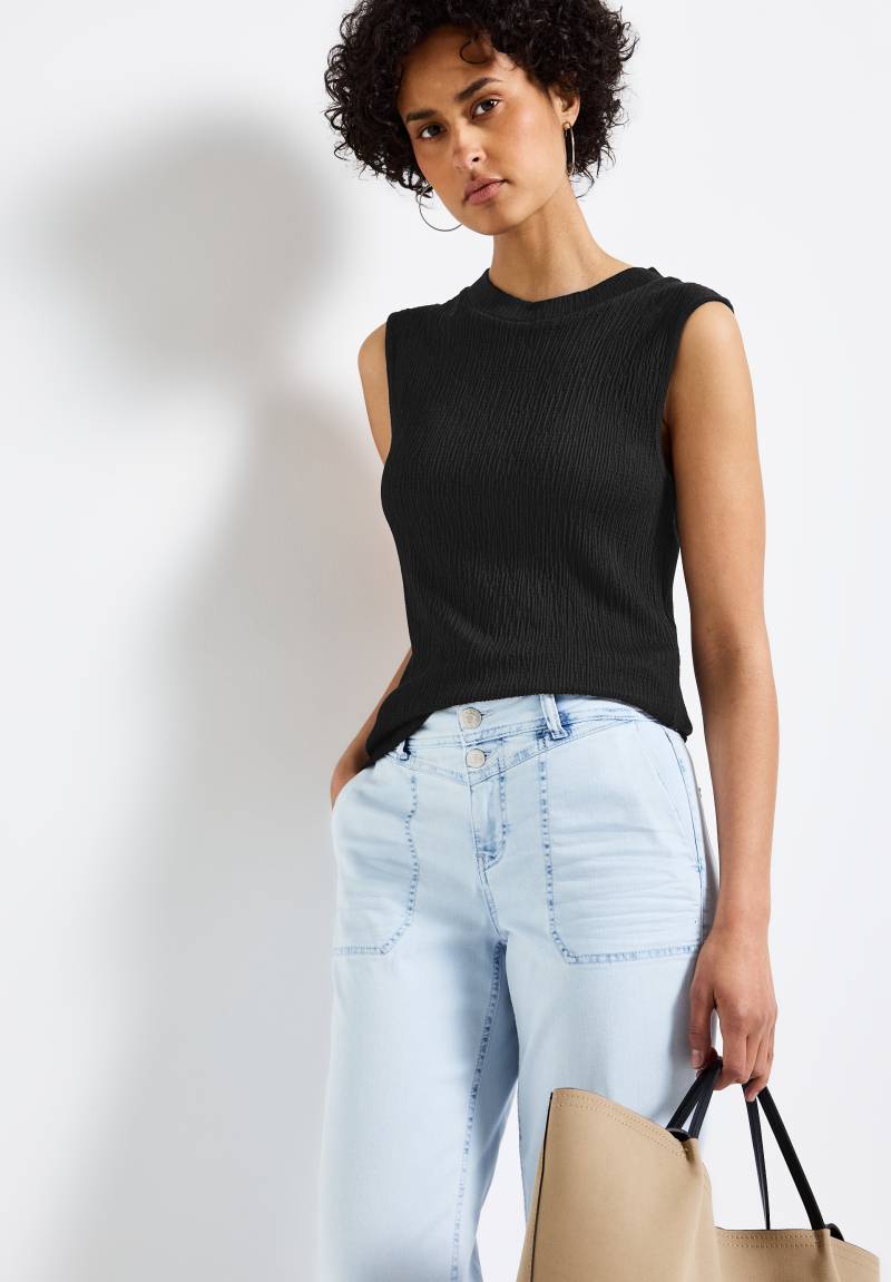 STREET ONE Tanktop, mit Struktur Muster von STREET ONE