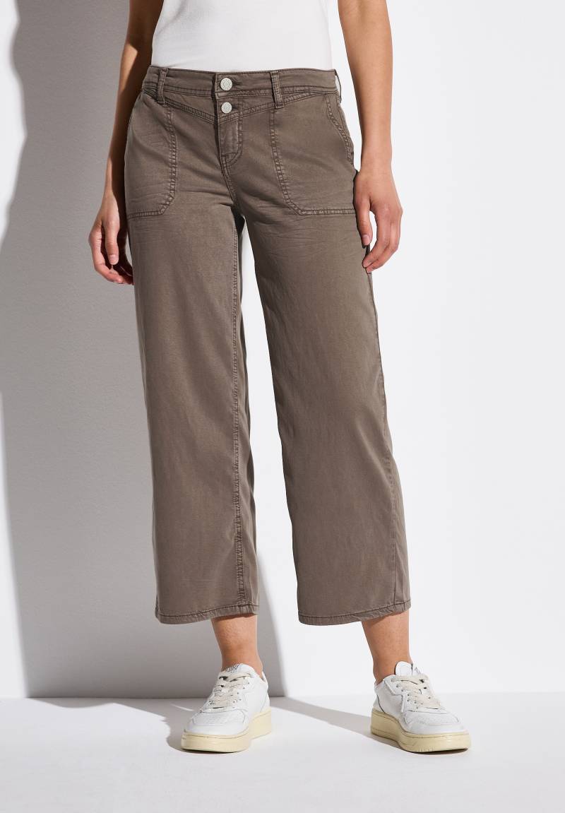 STREET ONE Weite Jeans, im Culotte-Stil von STREET ONE