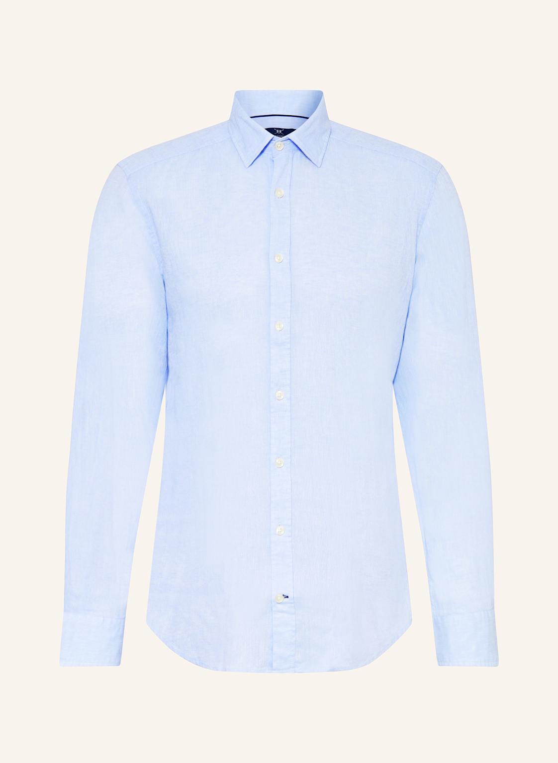 Strokesman's Hemd Regular Fit Mit Leinen blau Strokesman's Hemd Regular Fit Mit Leinen blau von STROKESMAN'S