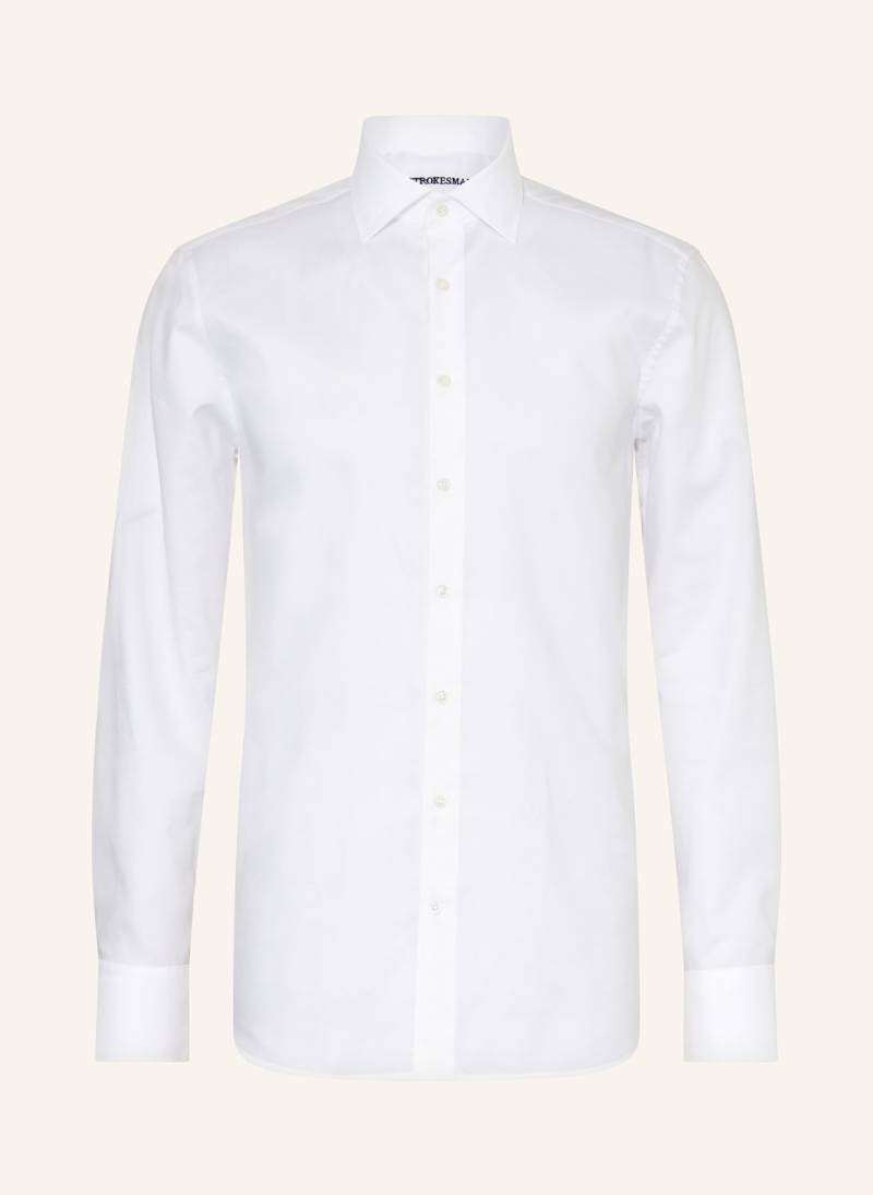 Strokesman's Hemd Regular Fit weiss von STROKESMAN'S