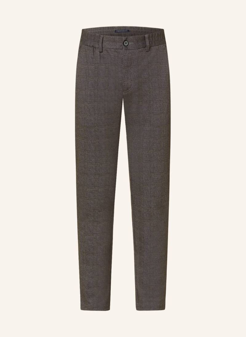 Strokesman's Jerseyhose Comfort Fit grau von STROKESMAN'S