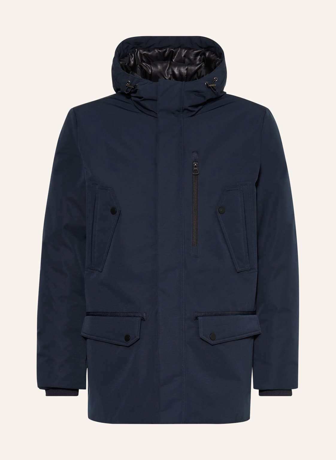 Strokesman's Parka blau von STROKESMAN'S