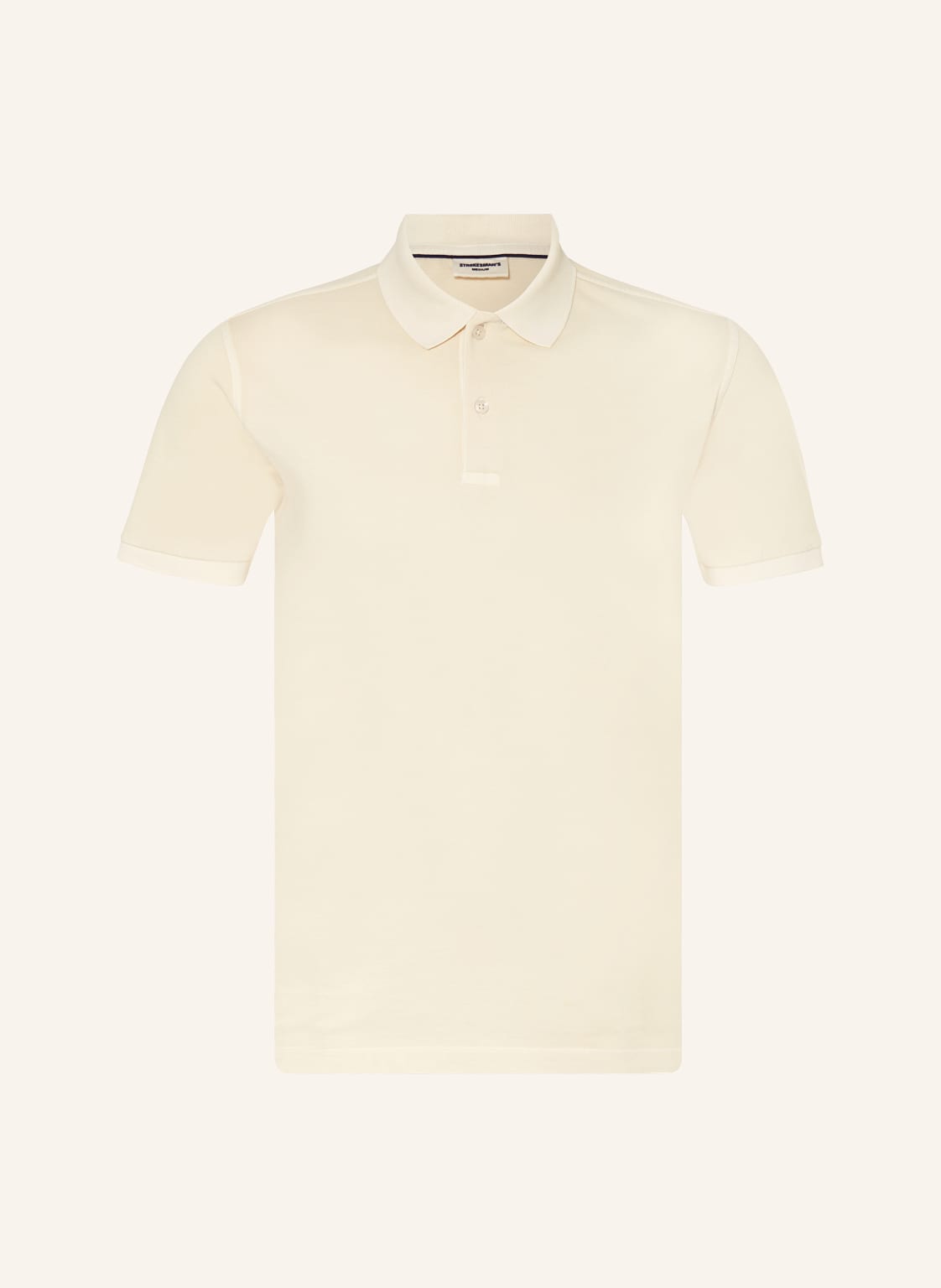 Strokesman's Piqué-Poloshirt beige von STROKESMAN'S