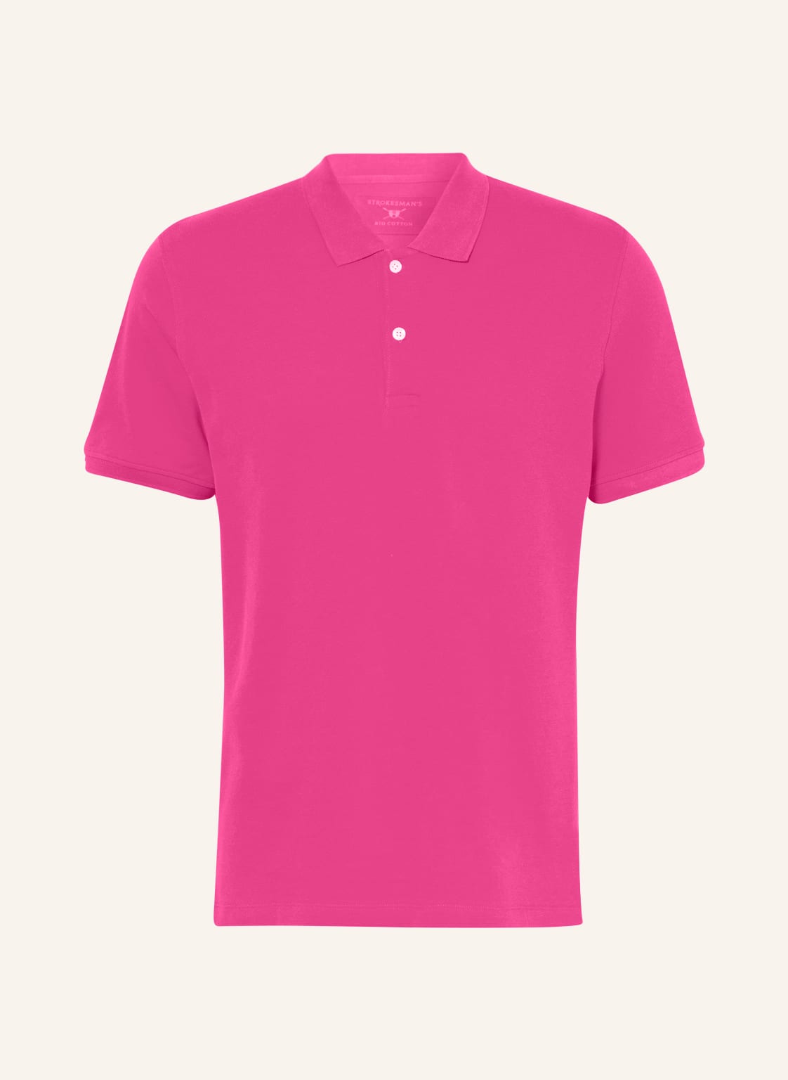Strokesman's Piqué-Poloshirt pink von STROKESMAN'S