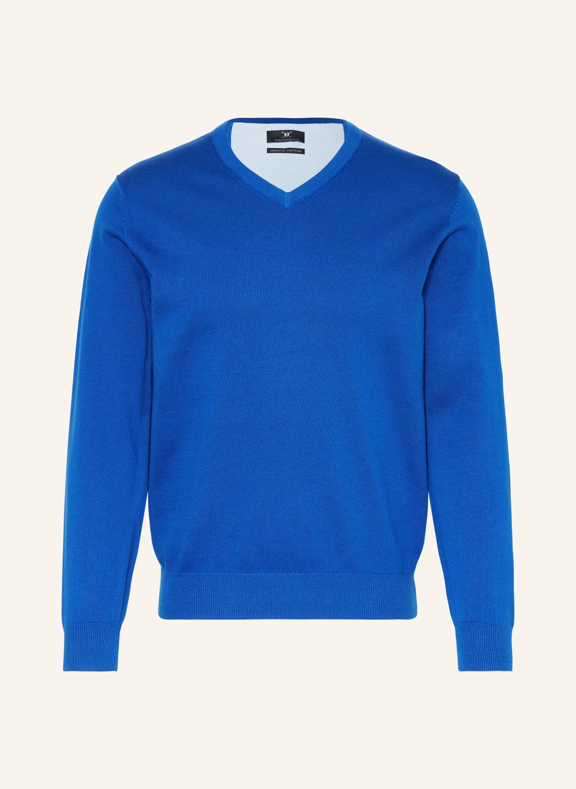 Strokesman's Pullover blau von STROKESMAN'S