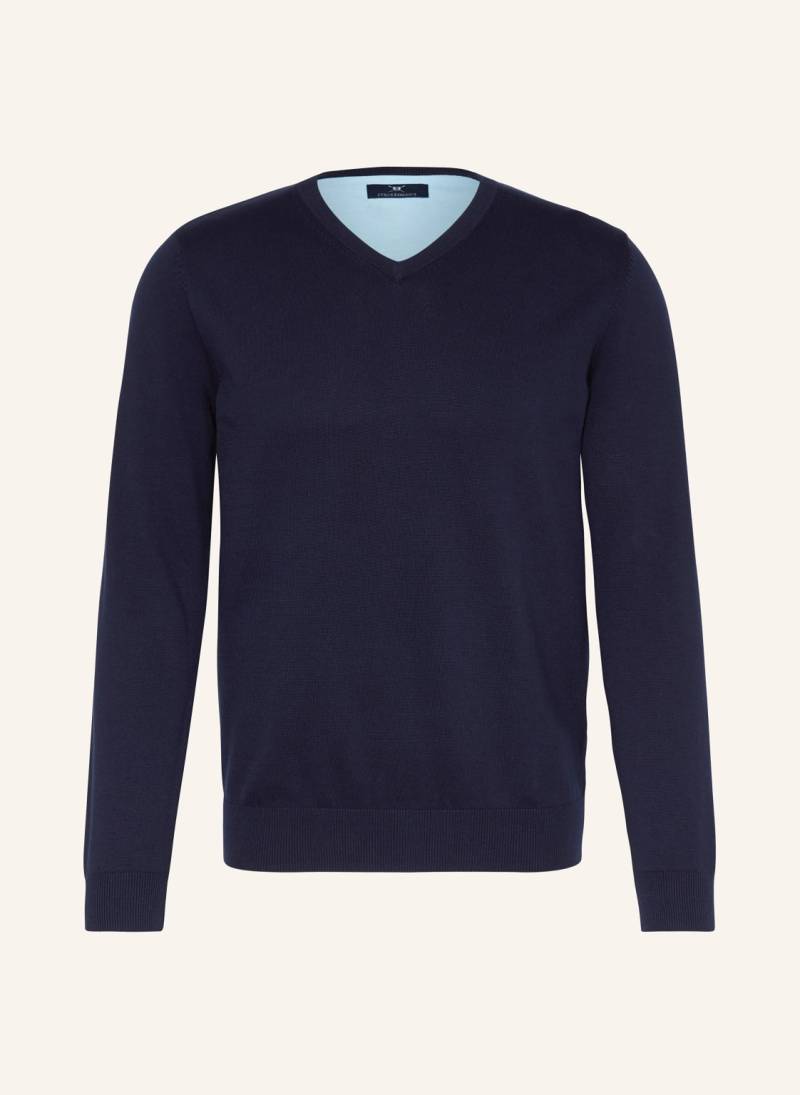 Strokesman's Pullover blau von STROKESMAN'S