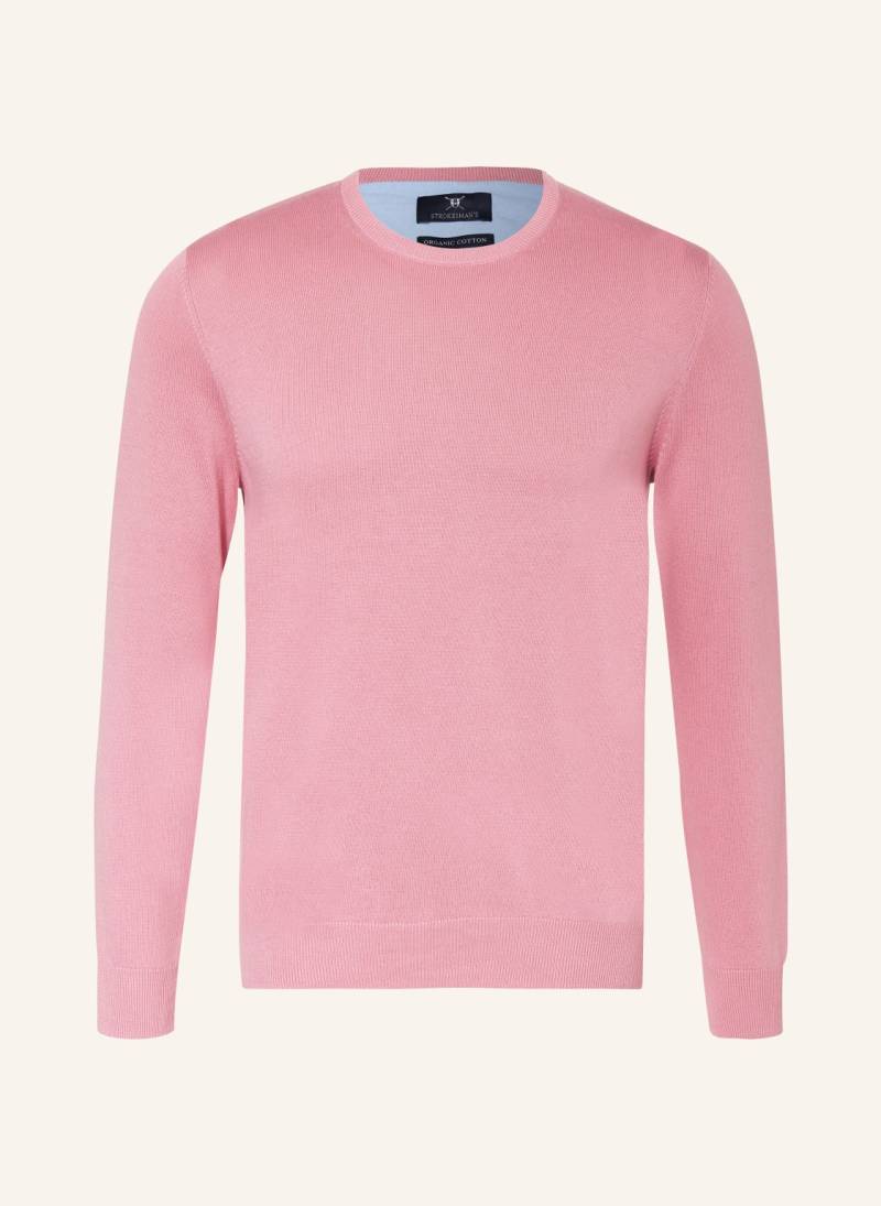 Strokesman's Pullover rosa von STROKESMAN'S