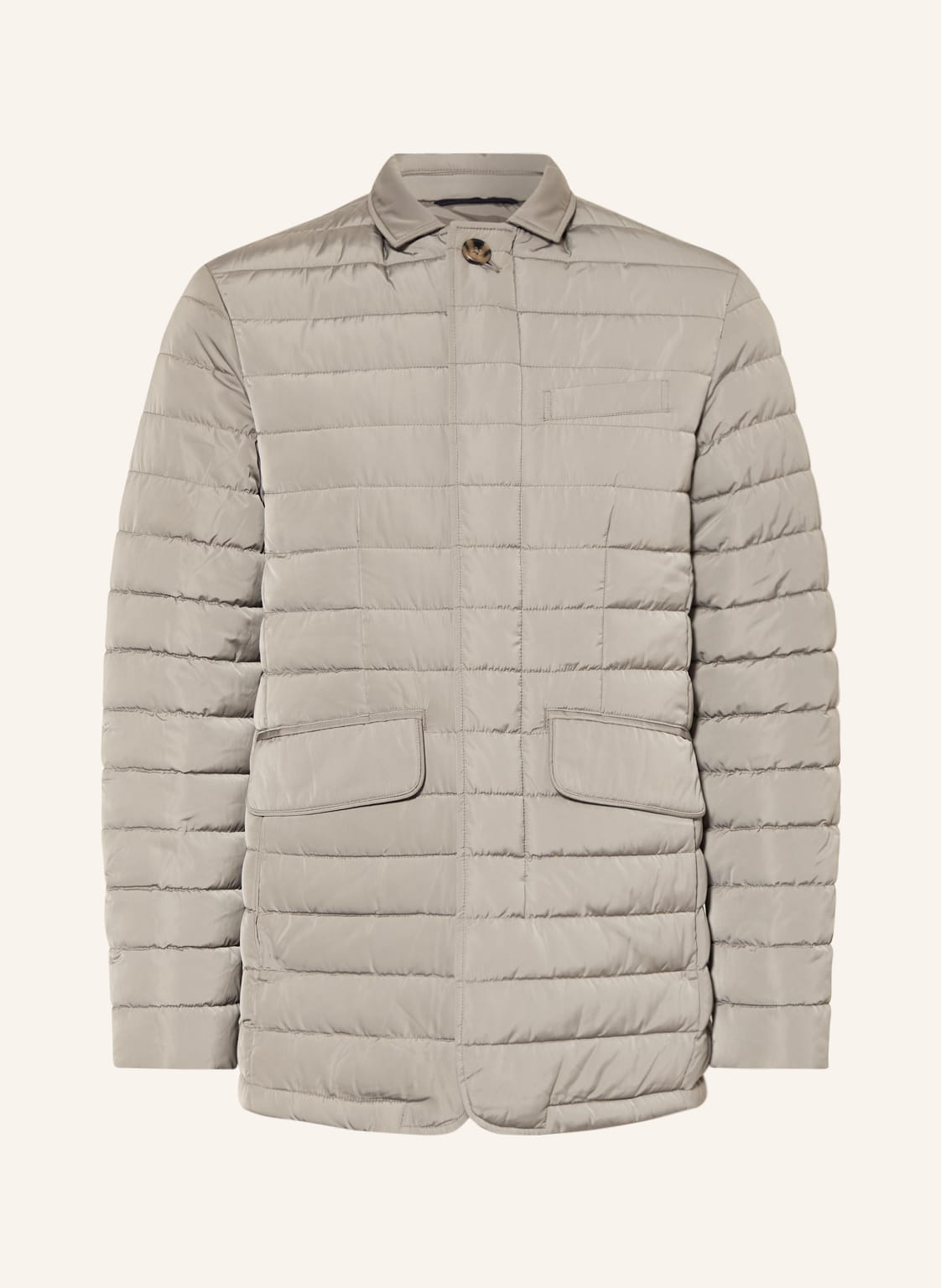 Strokesman's Steppjacke beige von STROKESMAN'S