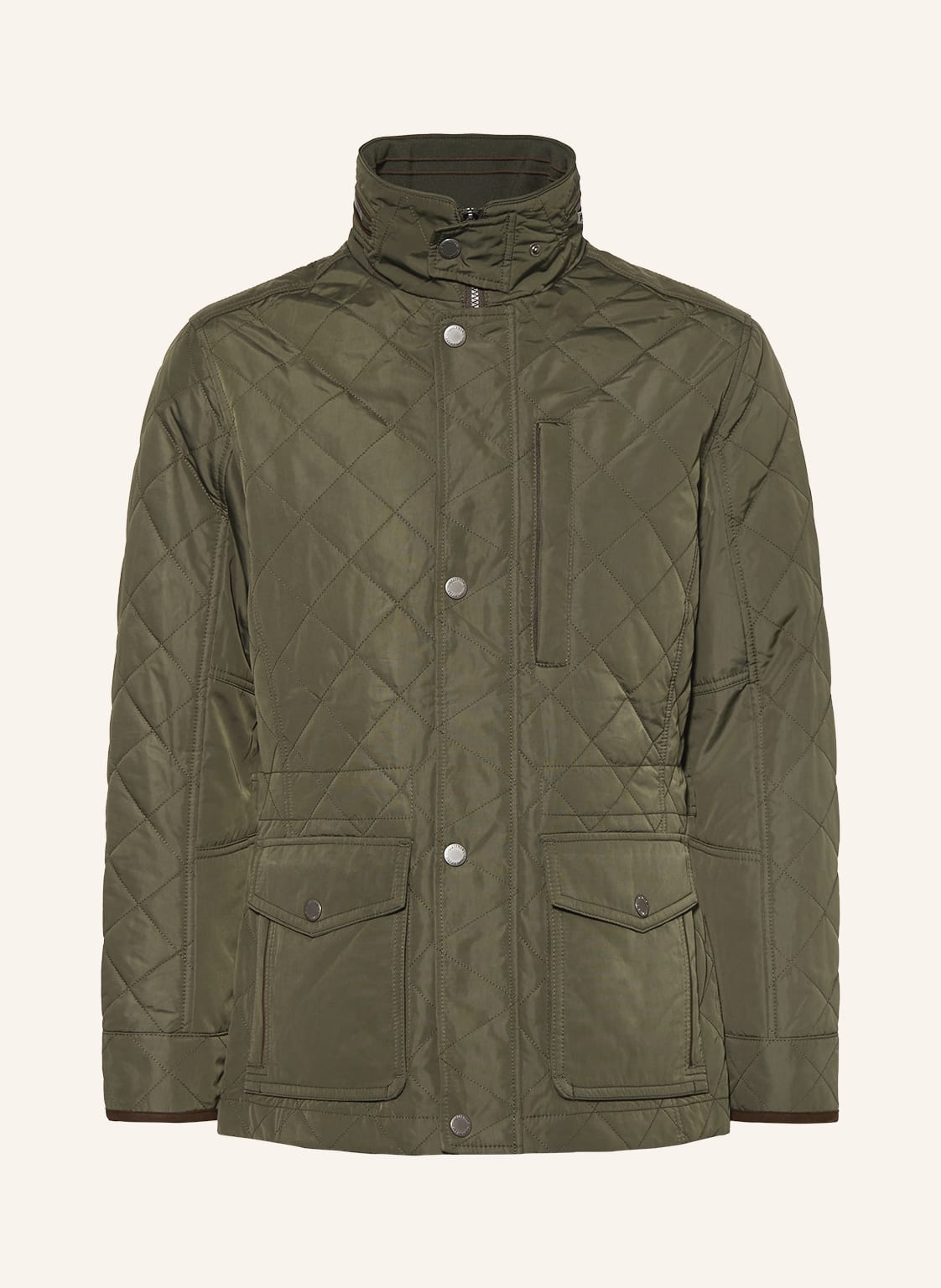 Strokesman's Steppjacke gruen von STROKESMAN'S