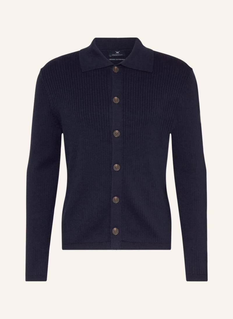 Strokesman's Strickjacke weiss von STROKESMAN'S
