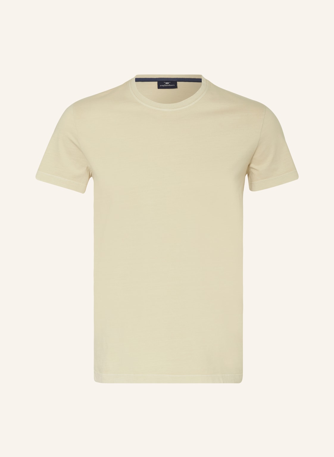 Strokesman's T-Shirt beige von STROKESMAN'S