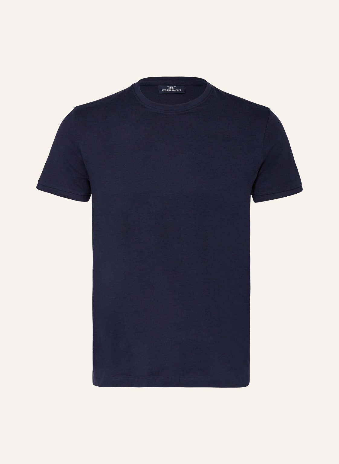 Strokesman's T-Shirt blau von STROKESMAN'S