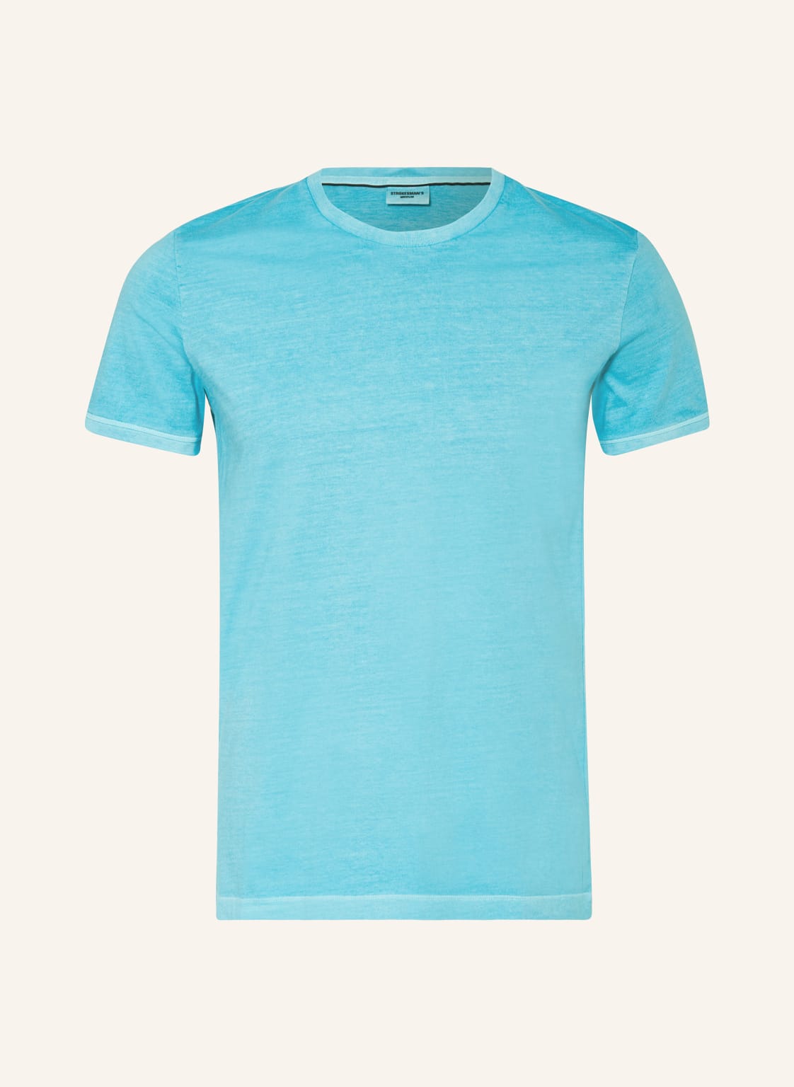 Strokesman's T-Shirt blau von STROKESMAN'S